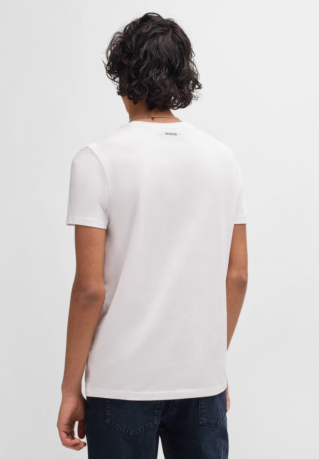 ROUND  - Basic T-shirt - black/white