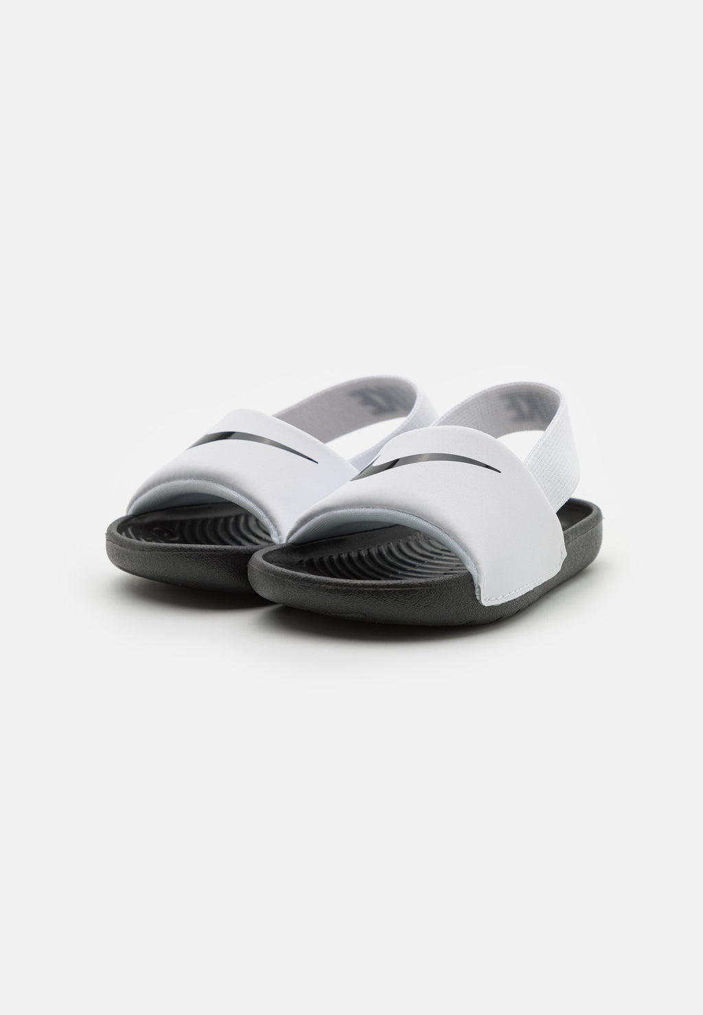KAWA SLIDE UNISEX - Claquettes de piscine - blanc/noir