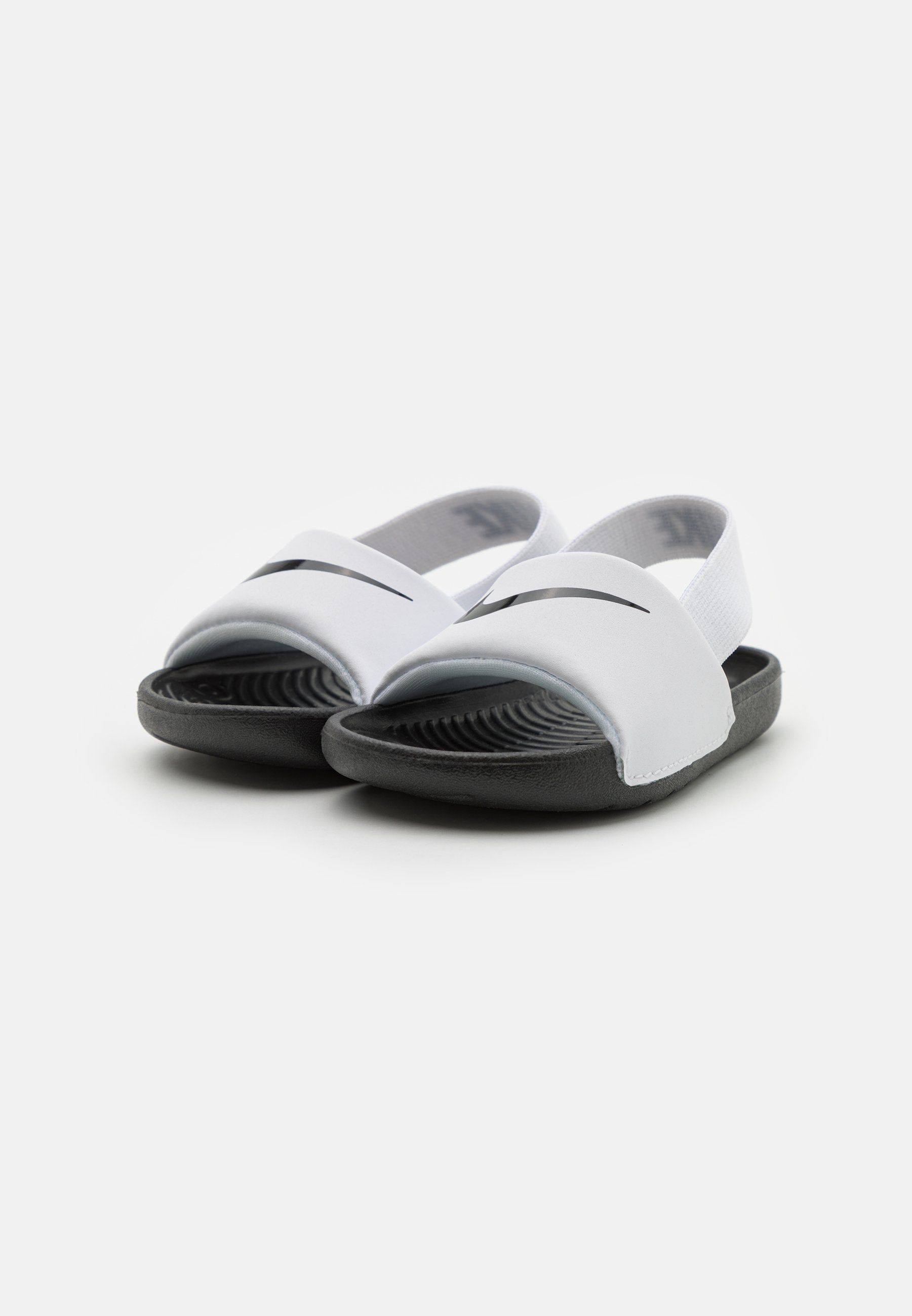 KAWA SLIDE UNISEX - Claquettes de piscine - blanc/noir