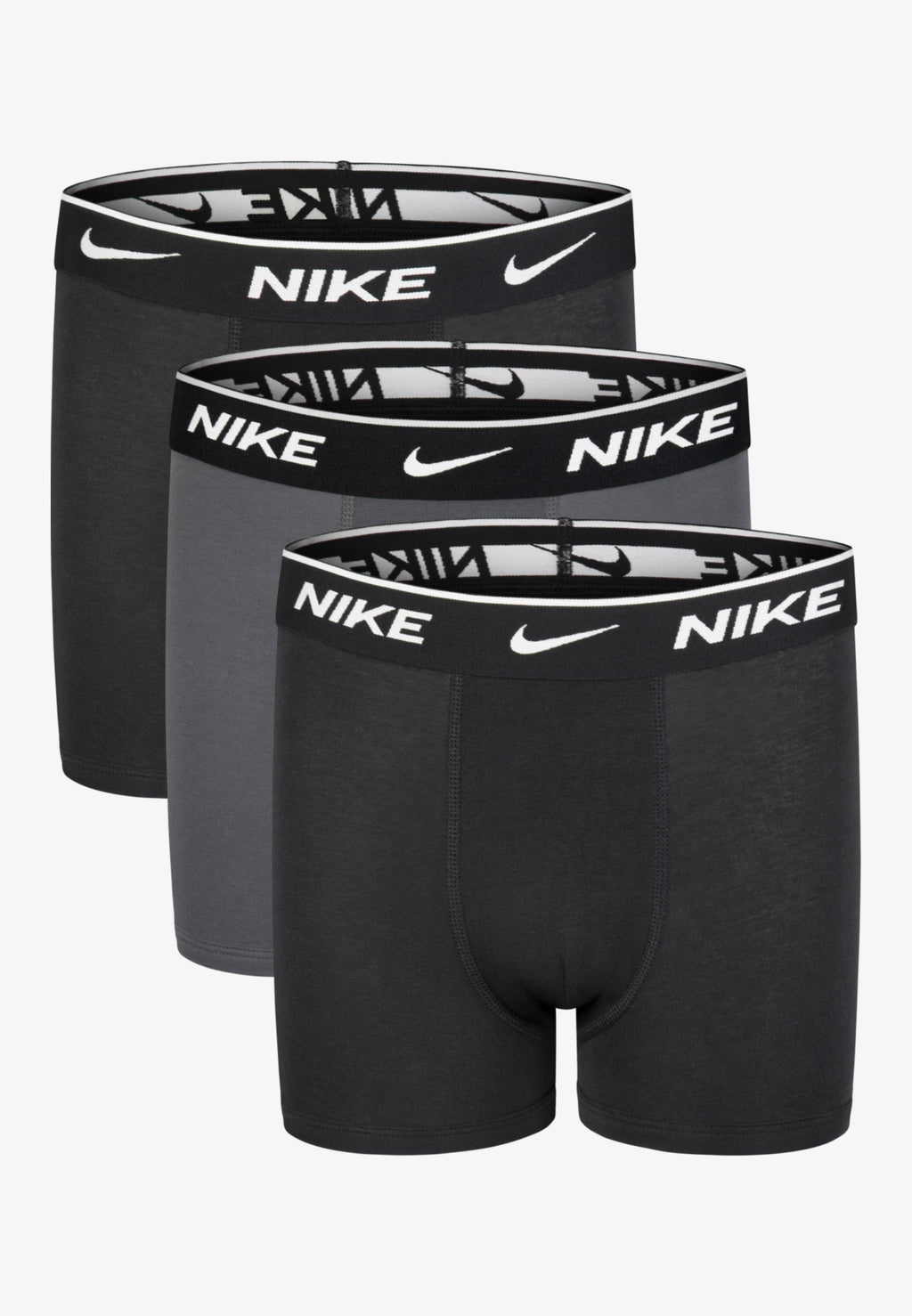 ESSENTIAL BRIEF 3 PACK - Boxer briefs - black/dark grey