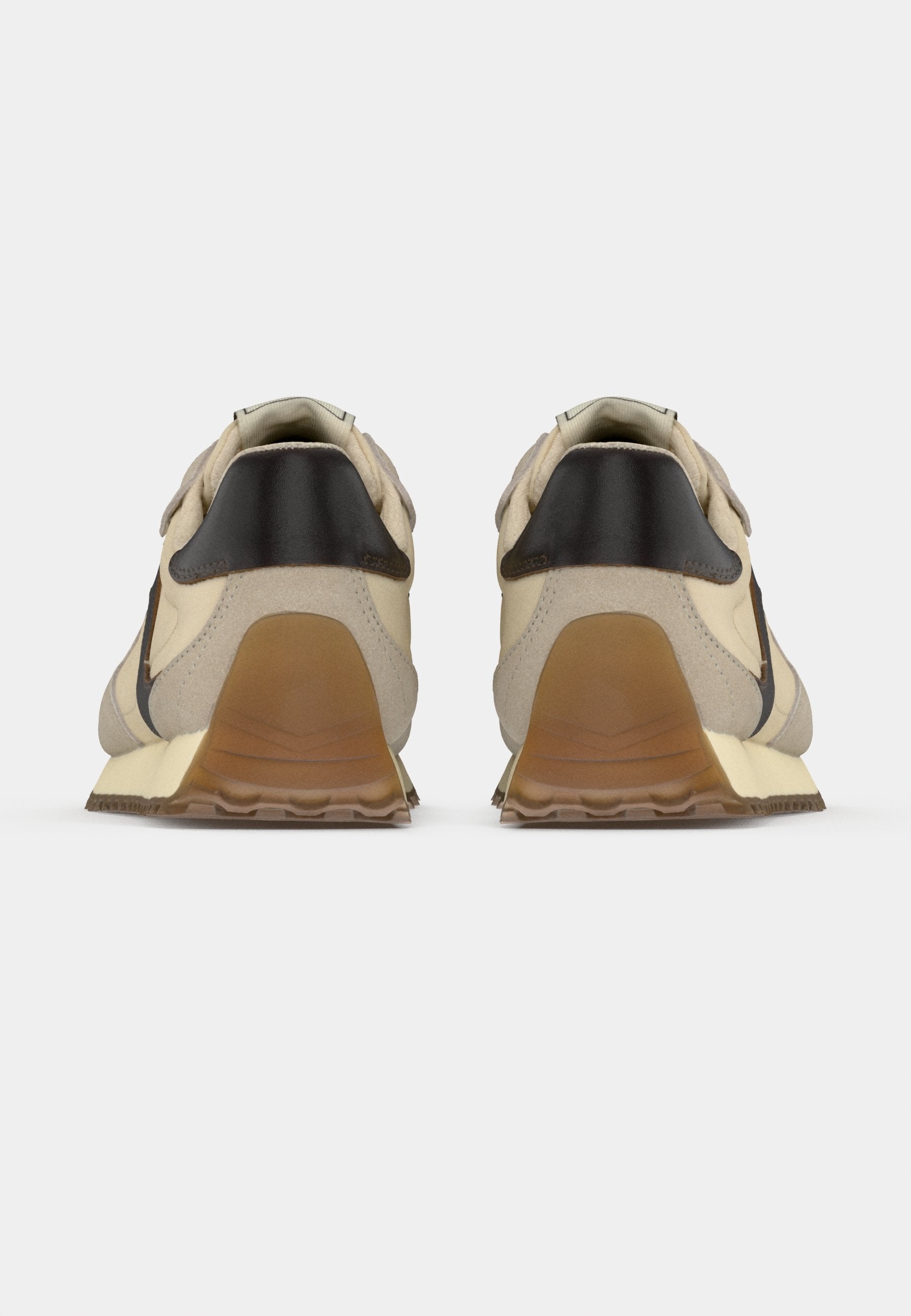 BEJA - Trainers - beige/dark brown