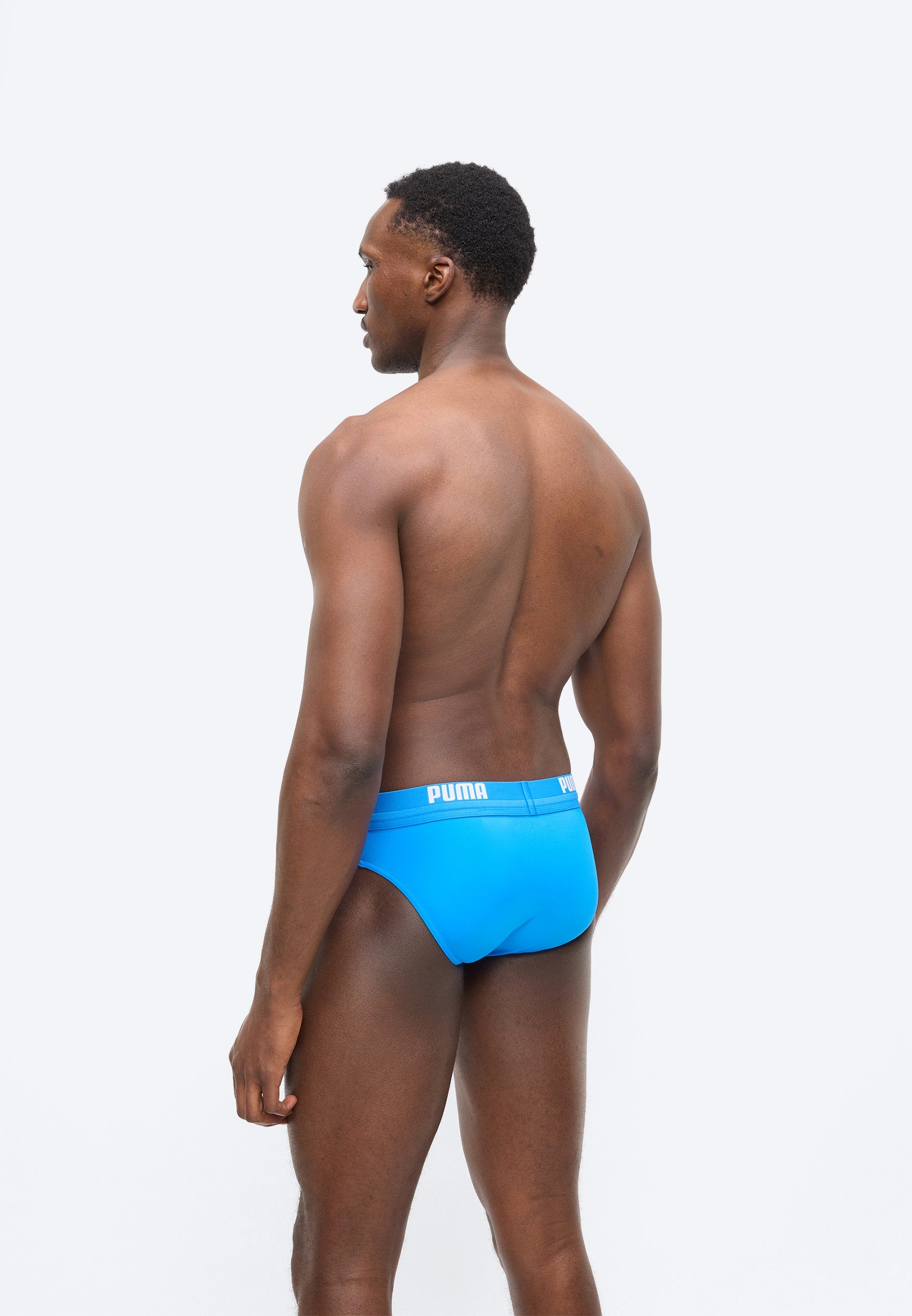 SWIM MEN LOGO BRIEF - Swimming briefs - ultra blue