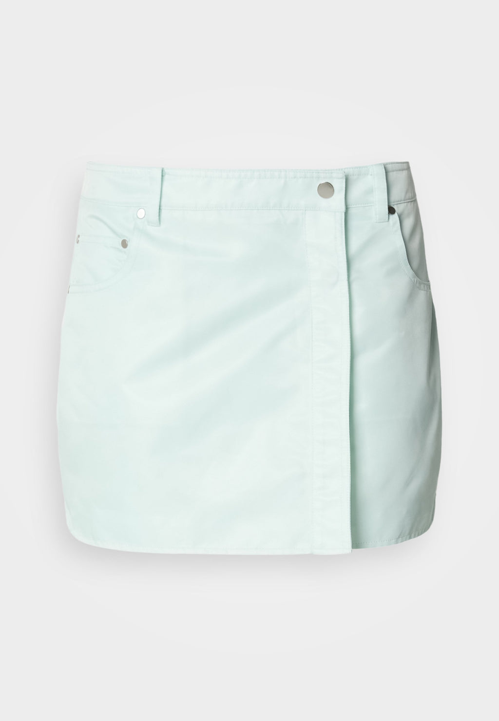 PRIDE WRAP SKIRT - Mini skirt - tropic aqua