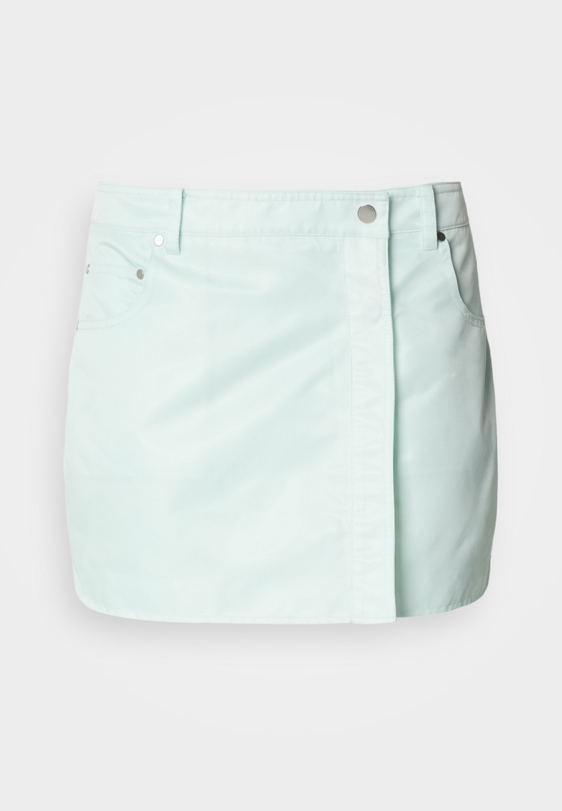 PRIDE WRAP SKIRT - Mini skirt - tropic aqua