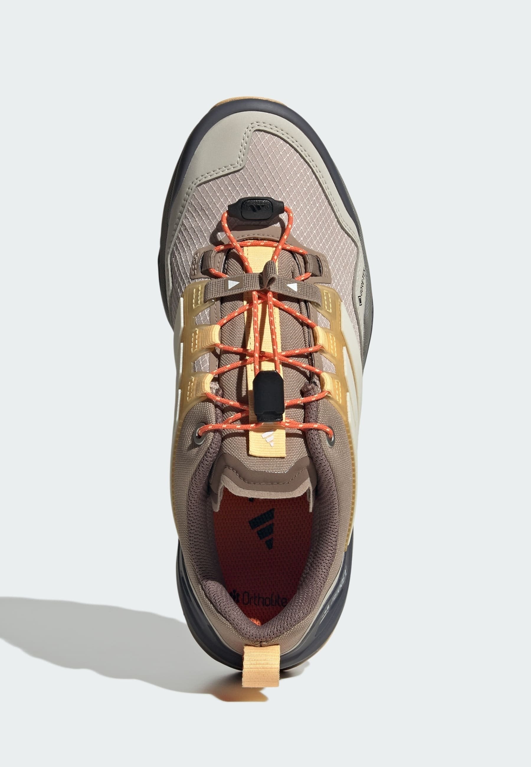 TERREX SKYCHASER GTX W - Hiking shoes - taupe off white ice tangerine