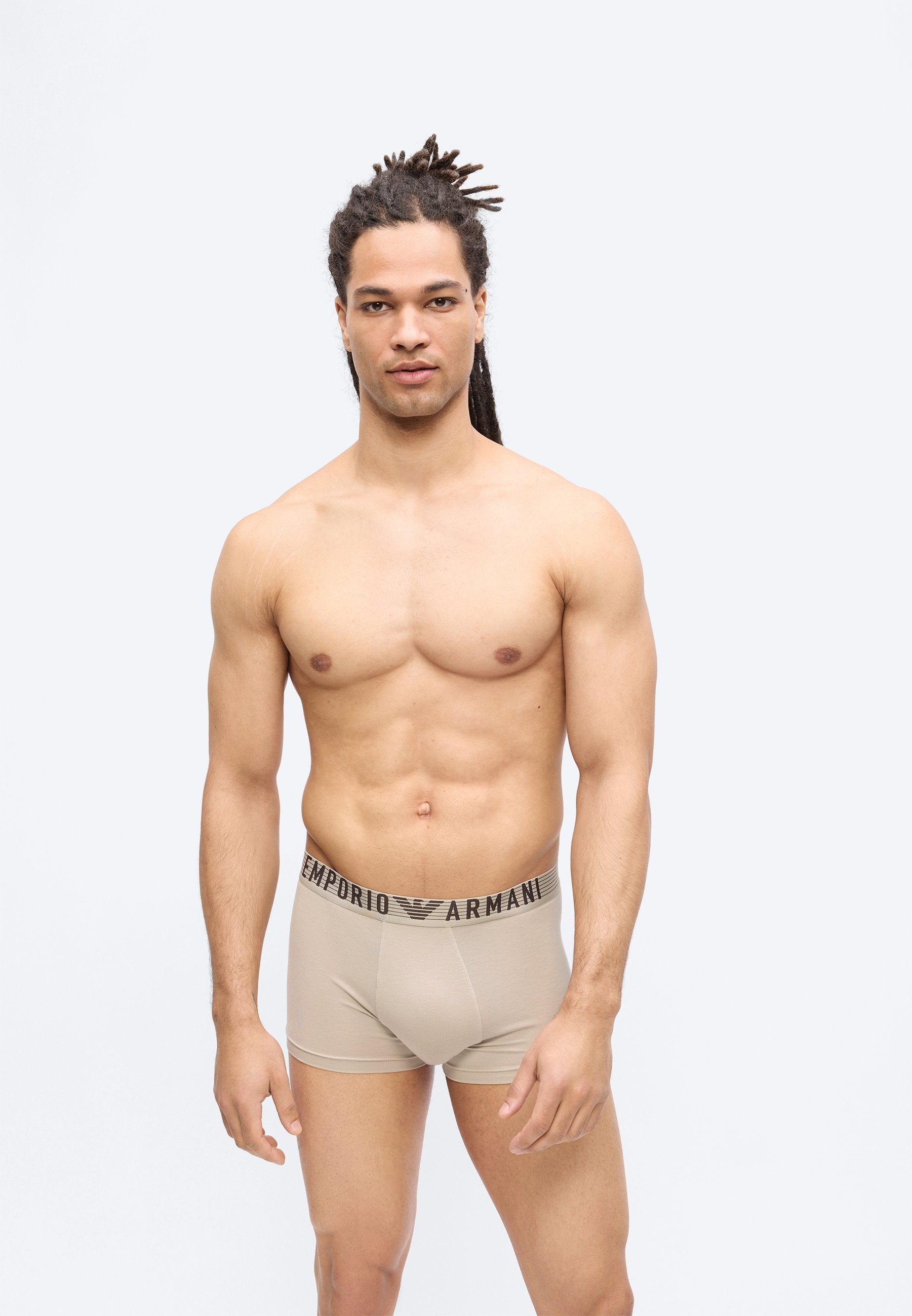 Trunks - nut/white