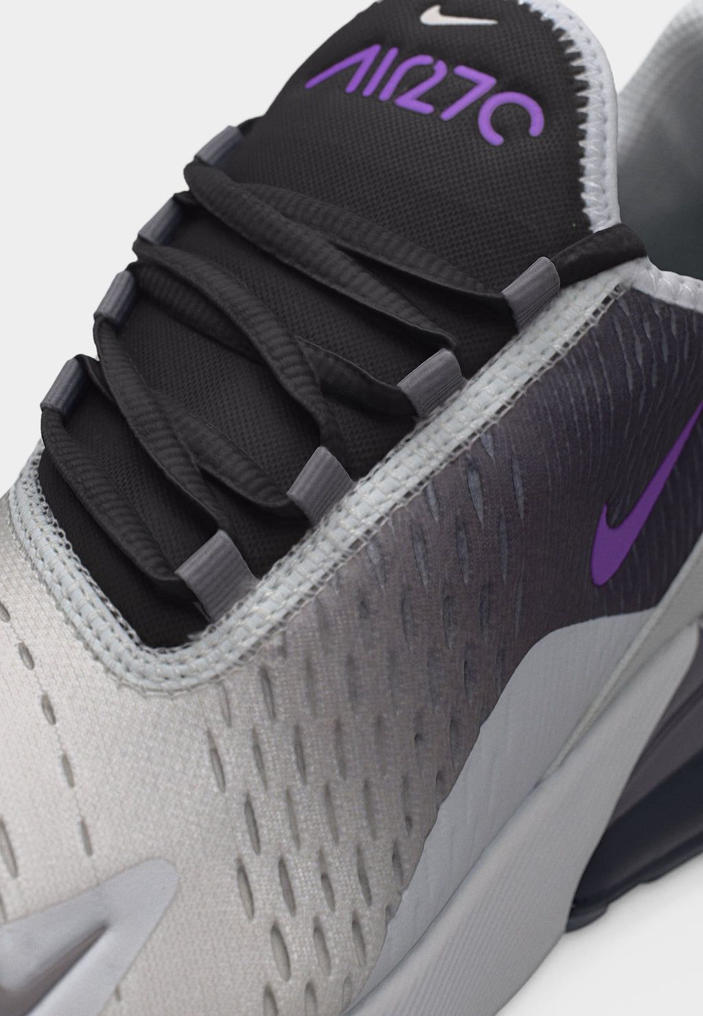 AIR MAX 270 UNISEX - Trainers - photon dust/bright violet/black/pencil point