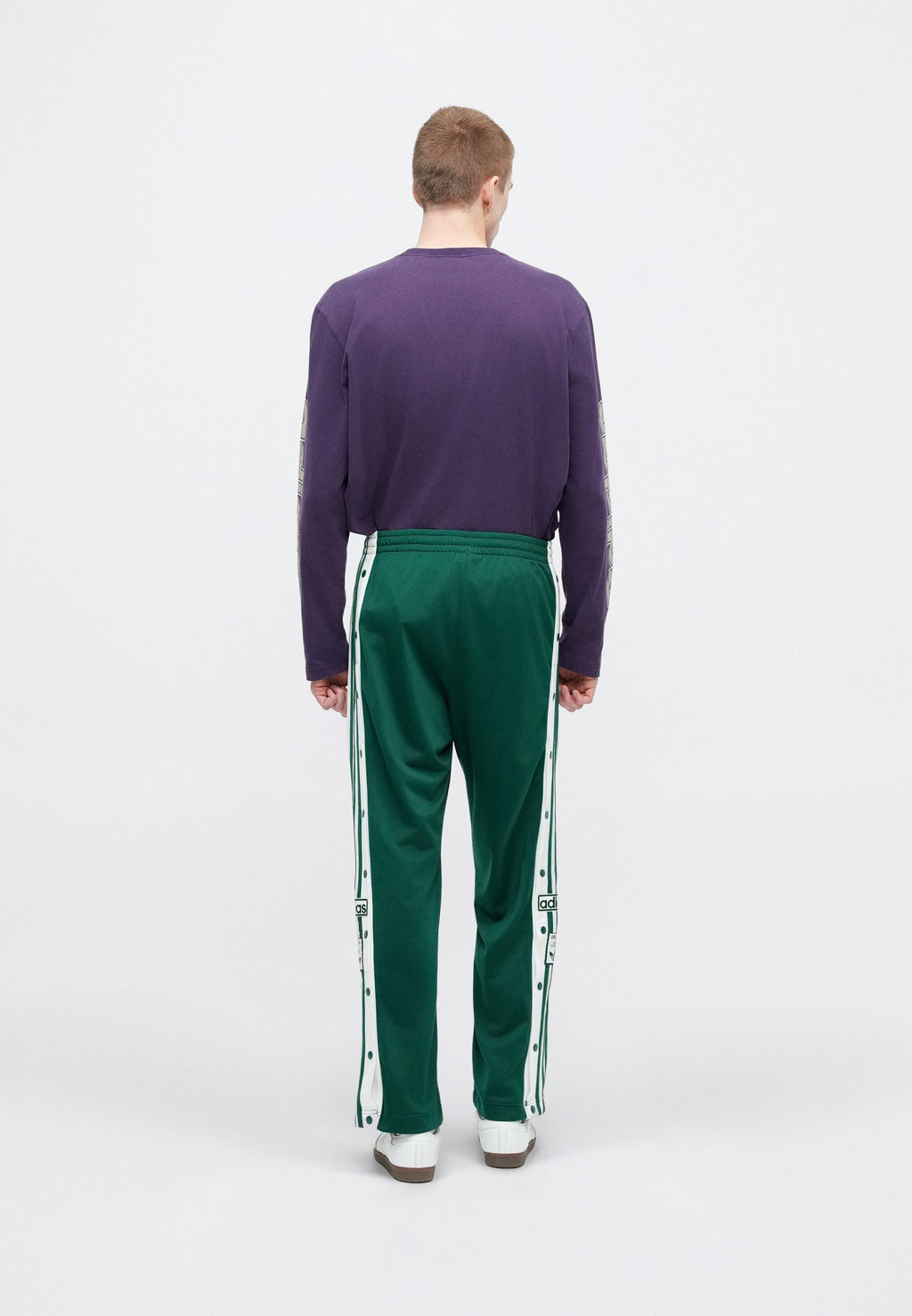 ADIBREAK UNISEX - Tracksuit bottoms - collegiate green