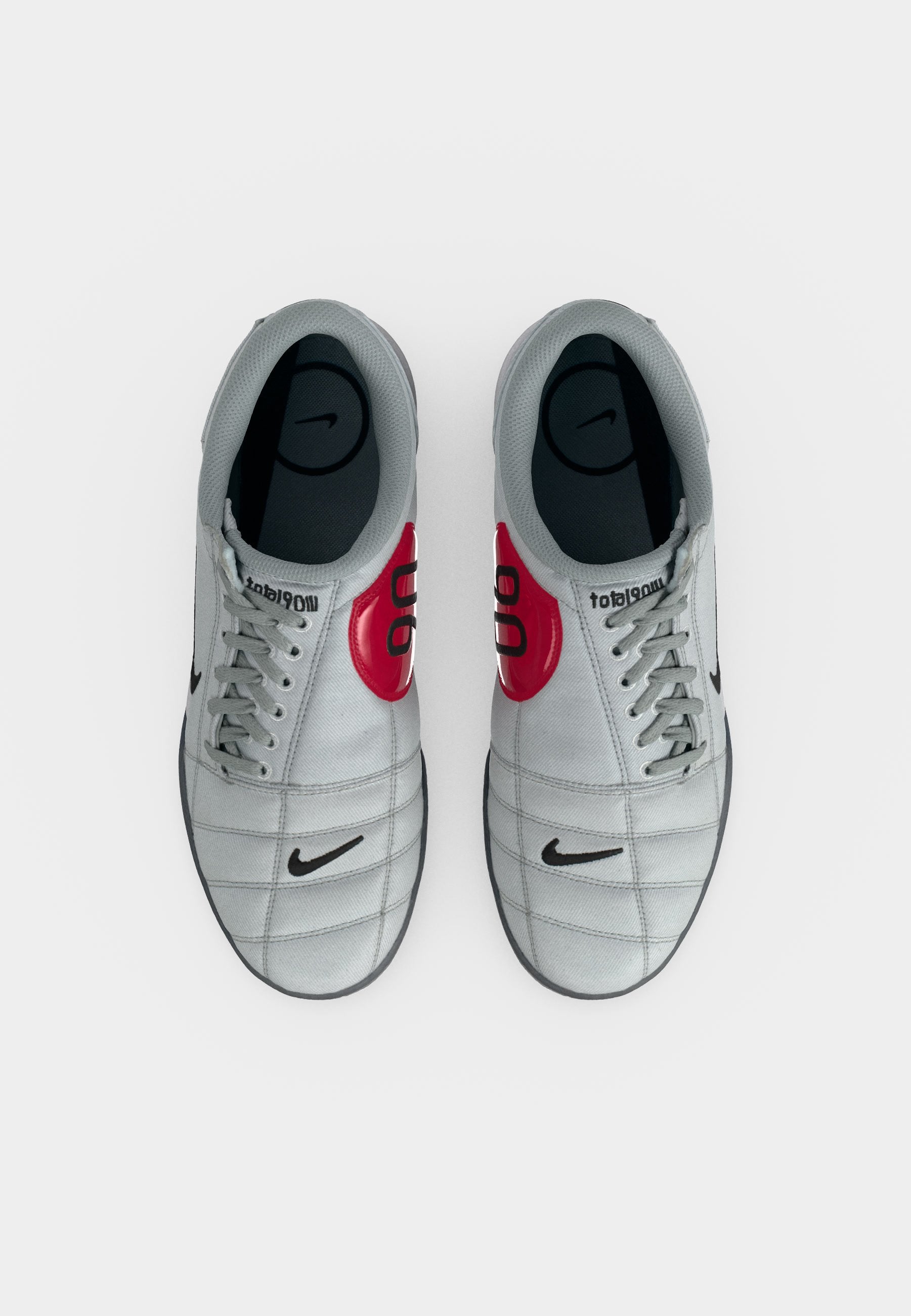 TOTAL 90 PRM UNISEX - Trainers - light smoke grey/black/university red/photon dust/smoke grey