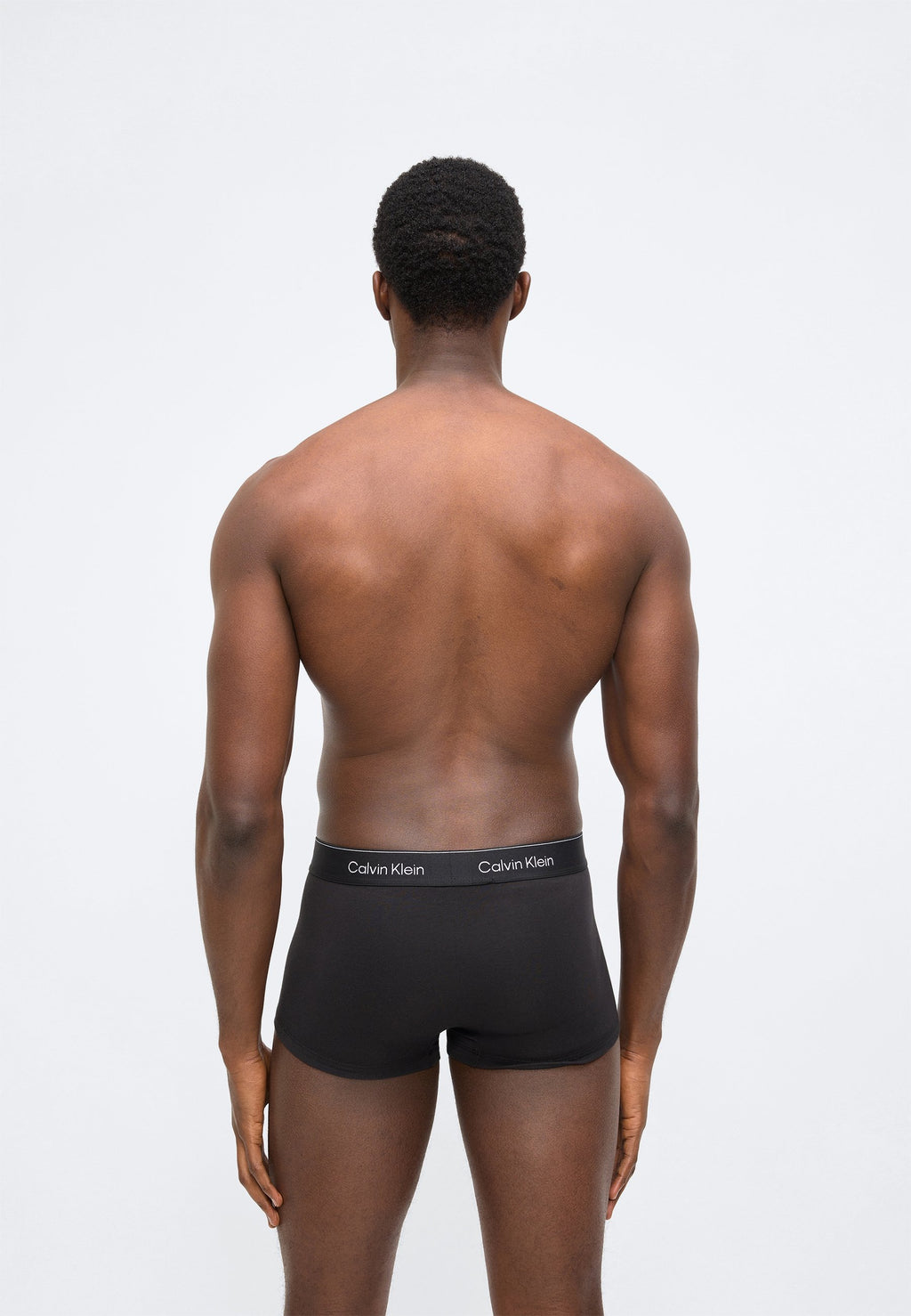 LOW RISE TRUNK 7 PACK ICON COTTON STRETCH - Trunks - black