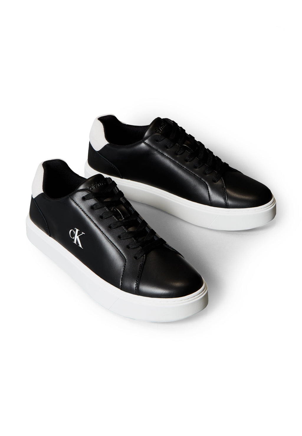 CLASSIC CUPSOLE LACEUP LTH - Trainers - black/bright white