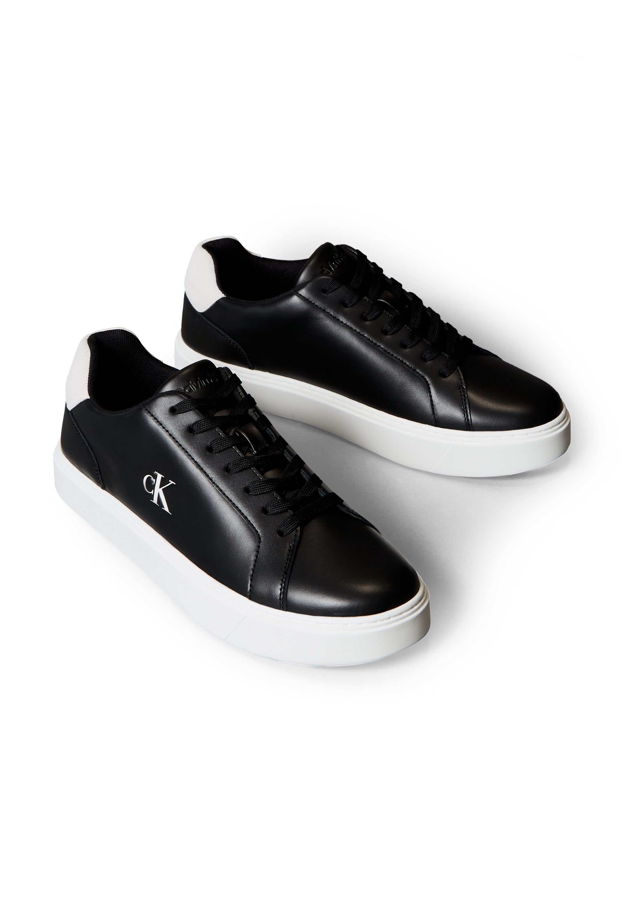 CLASSIC CUPSOLE LACEUP LTH - Trainers - black/bright white