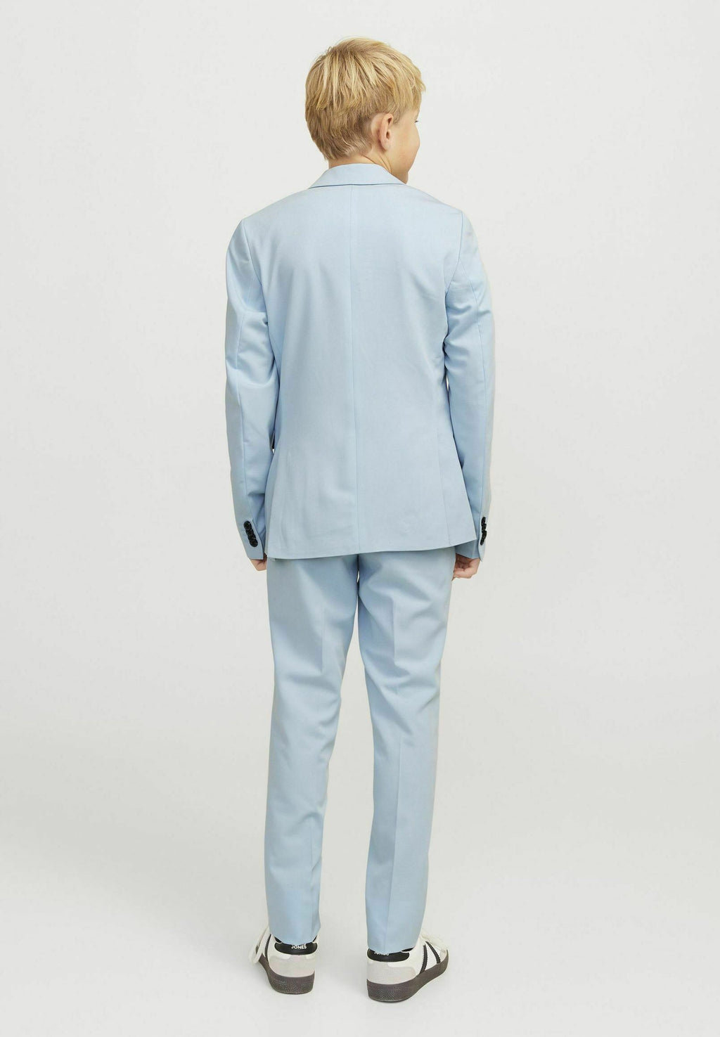 Single-breasted JPRSOLAR Junior - Suit jacket - chambray blue