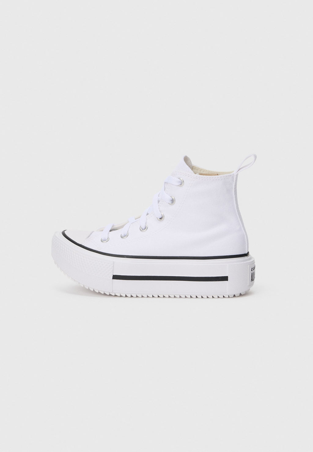 CHUCK TAYLOR ALL STAR LIFT DOUBLE STACK - High-top trainers - white/black/egret