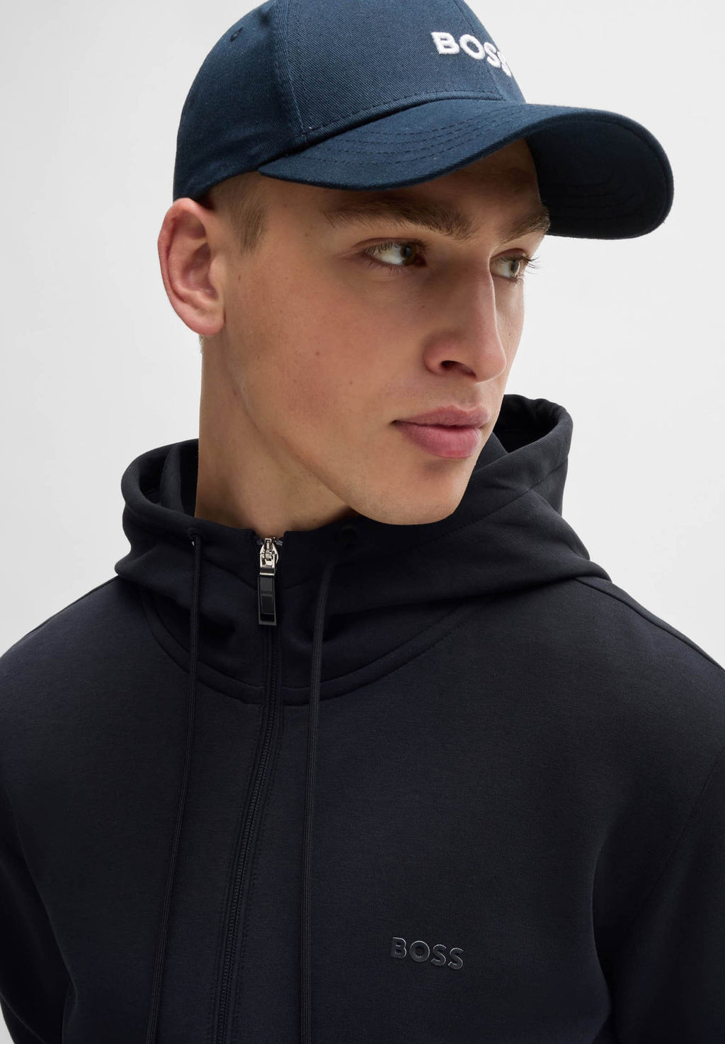 SAGGY - Zip-up sweatshirt - dark blue