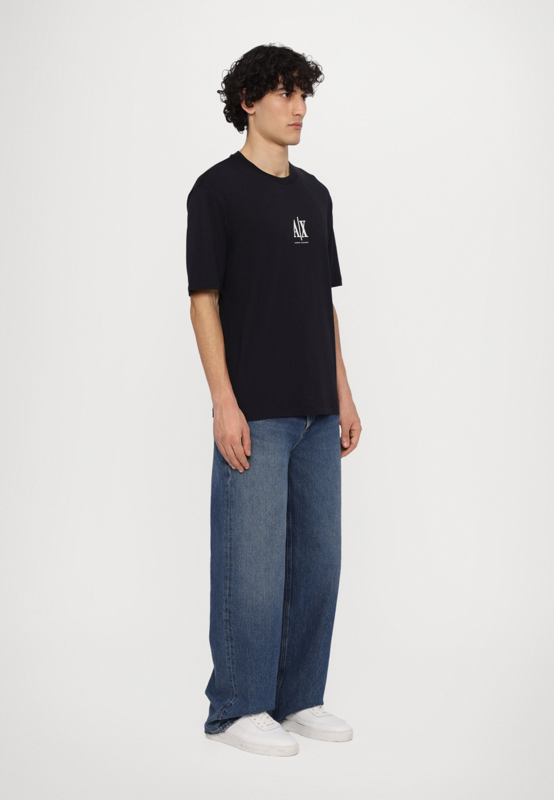 T-SHIRT REGULAR FIT - Basic T-shirt - deep navy