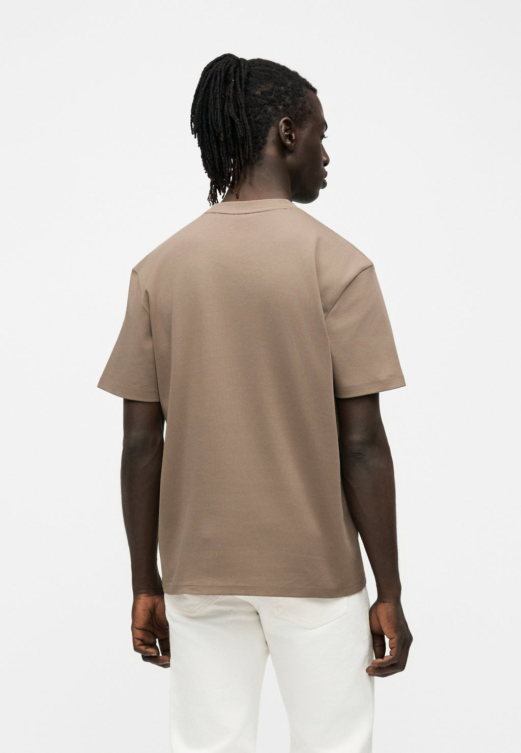 DALILE - Basic T-shirt - pastel brown