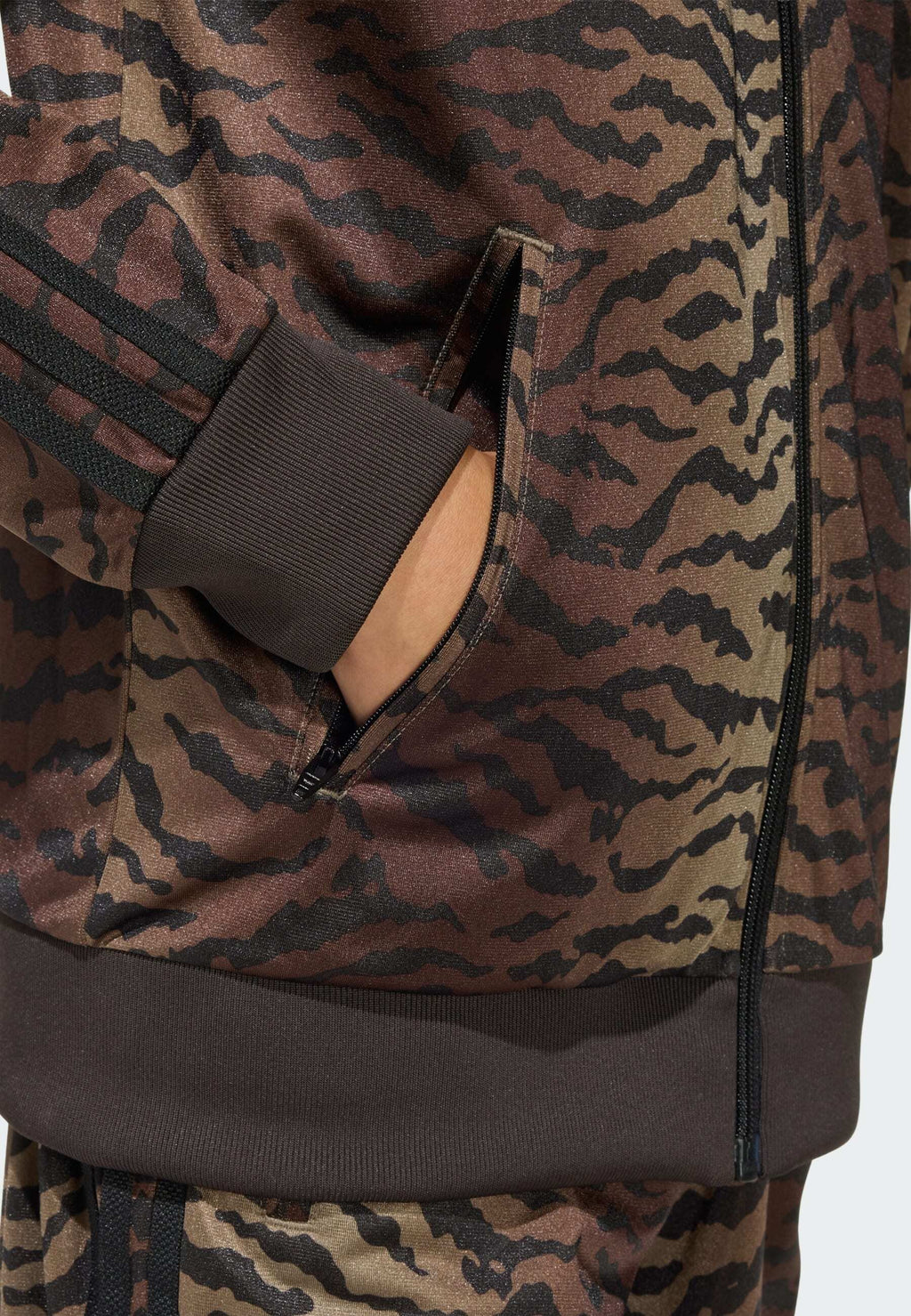 FIREBIRD LOOSE AOP - Training jacket - night brown