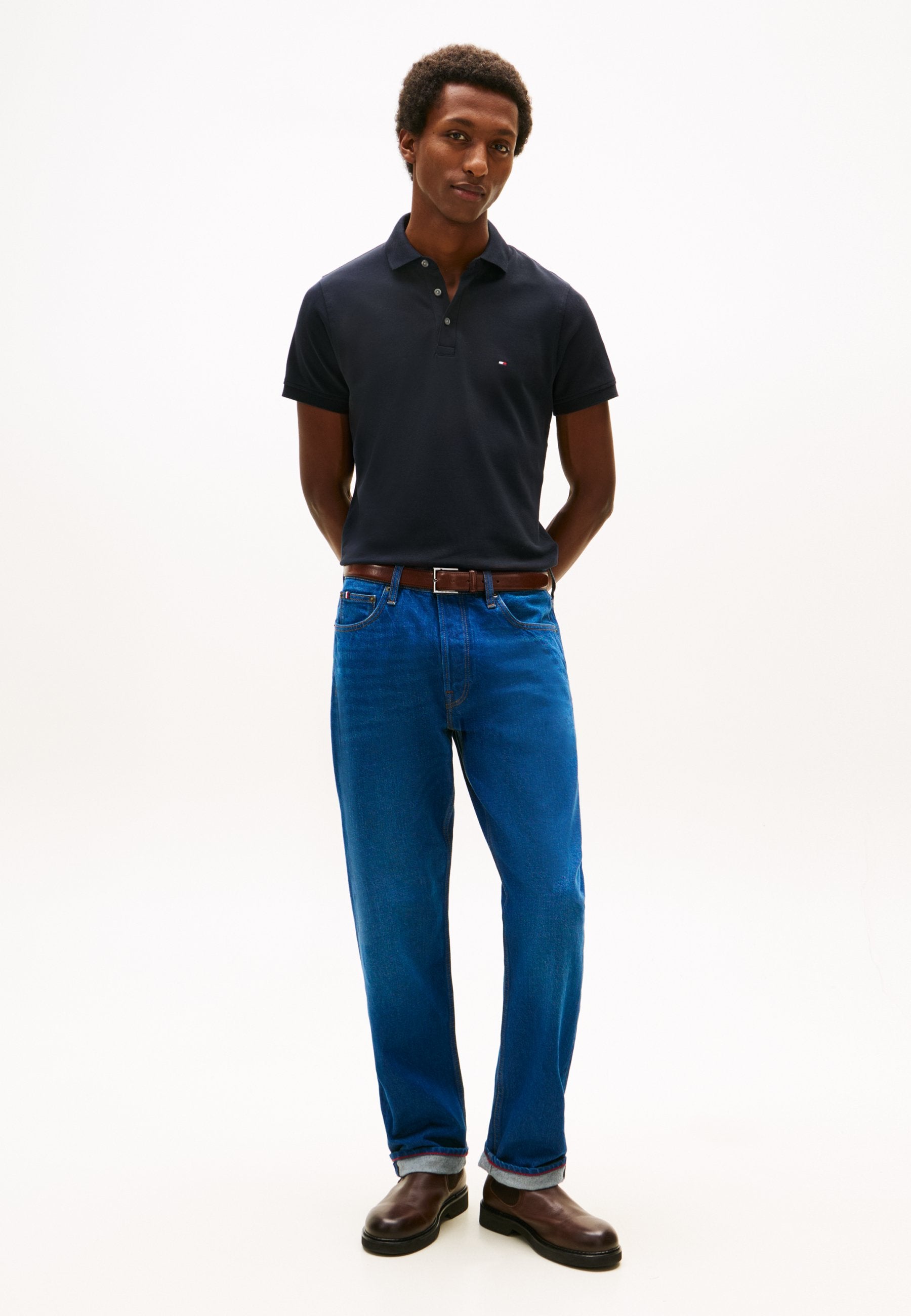 Polo shirt - desert sky
