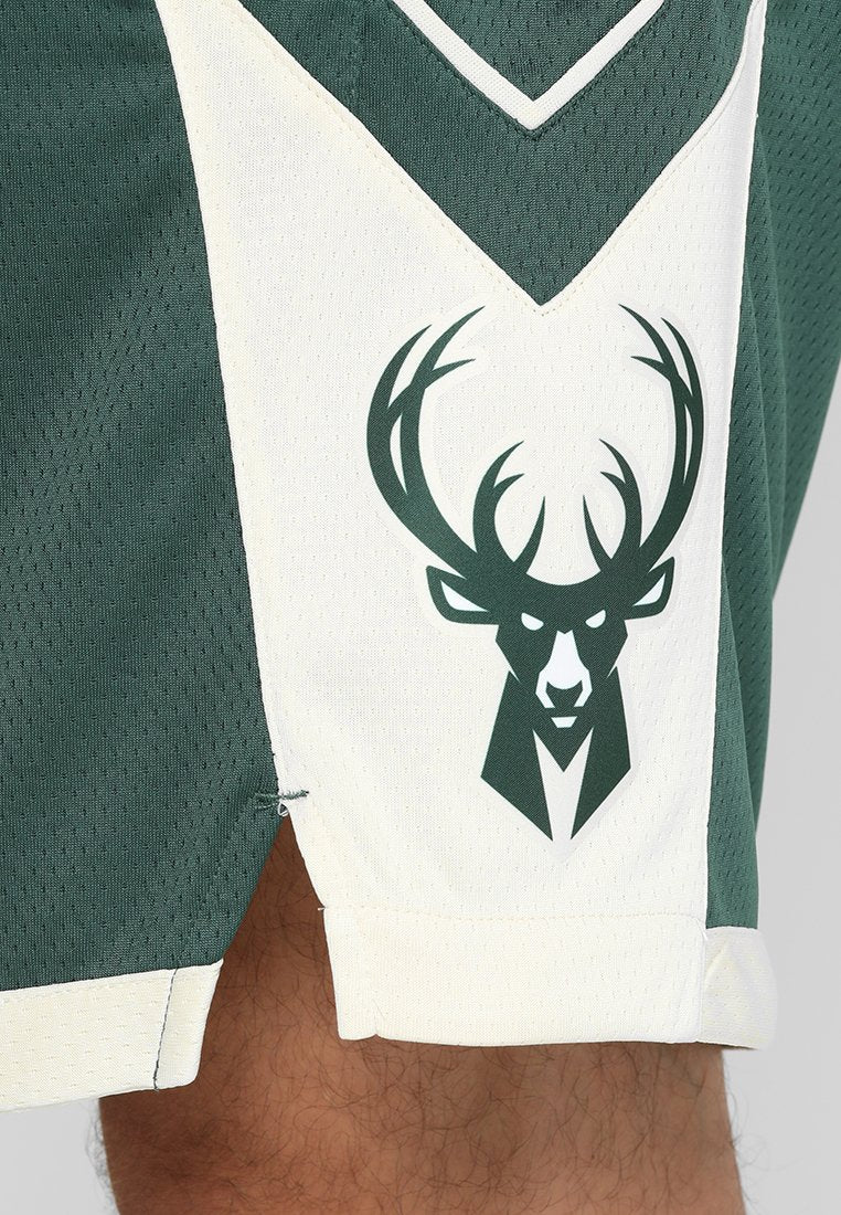 MILWAUKEE BUCKS NBA SWINGMAN SHORT - Sports shorts - fir/flat opal/opal/white