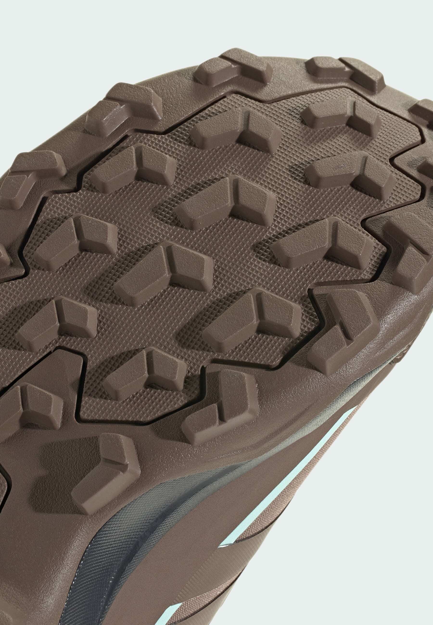 SKYCHASER AX5 GORE TEX - Hiking shoes - trace brown   earth strata   semi impact orange