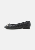 CHARM QUILTED - Ballet pumps - black