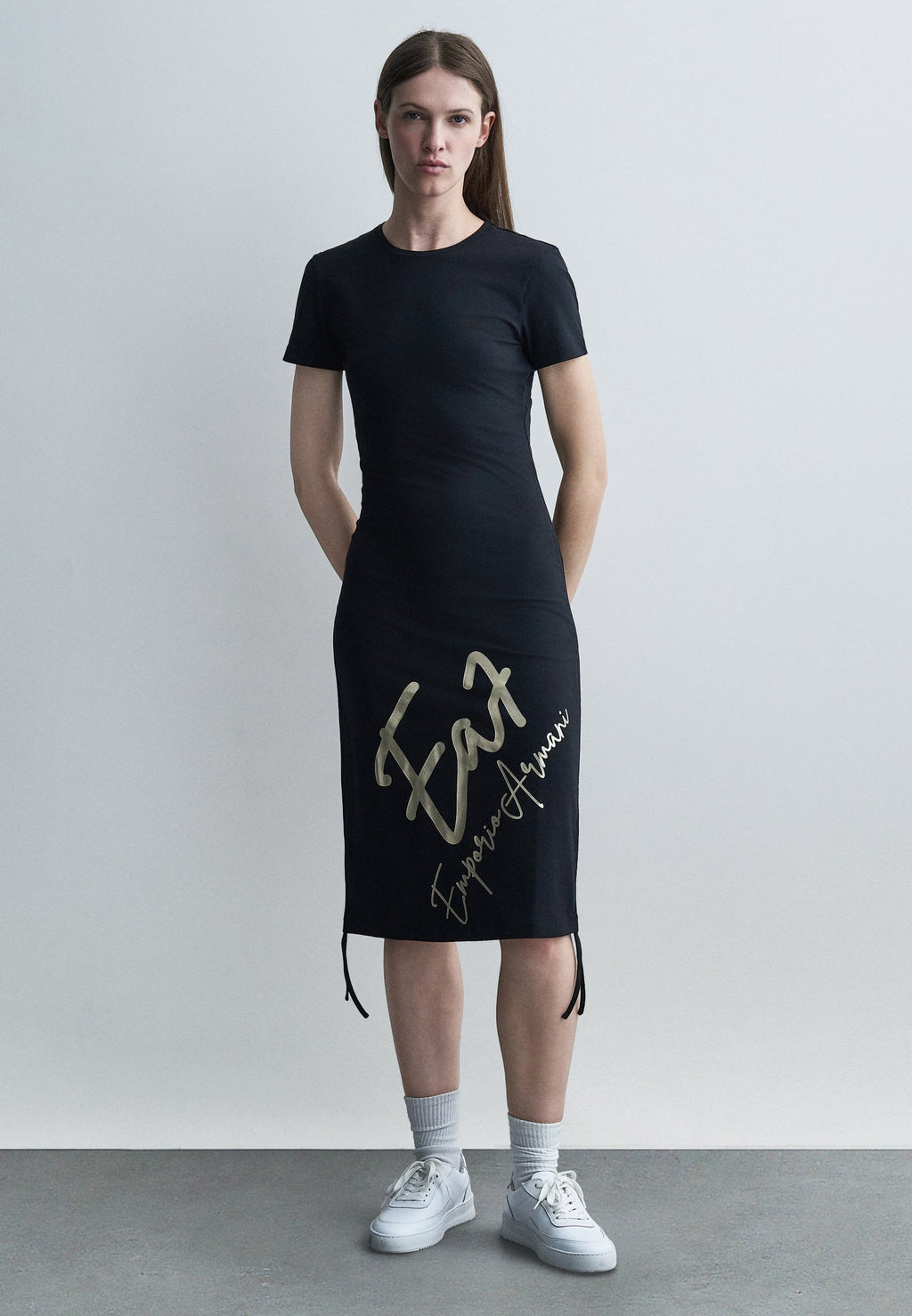 BEACH ROBE - Jersey dress - black beauty