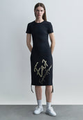 BEACH ROBE - Jersey dress - black beauty