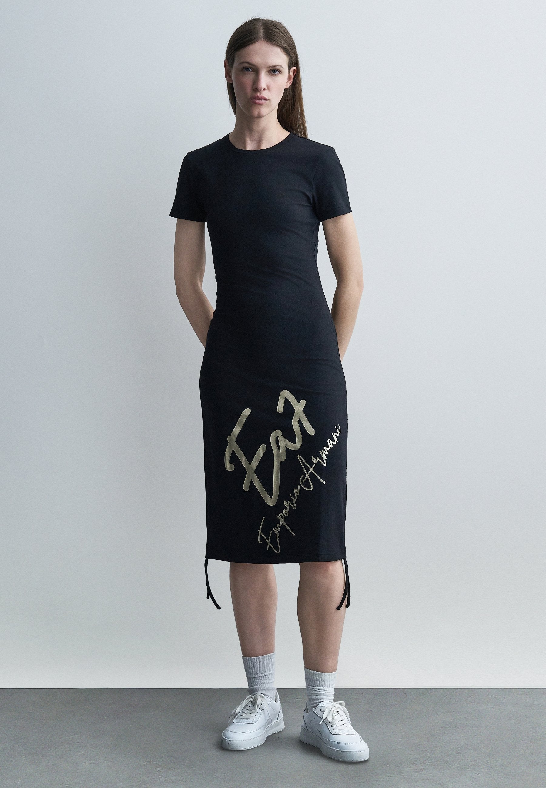 BEACH ROBE - Jersey dress - black beauty