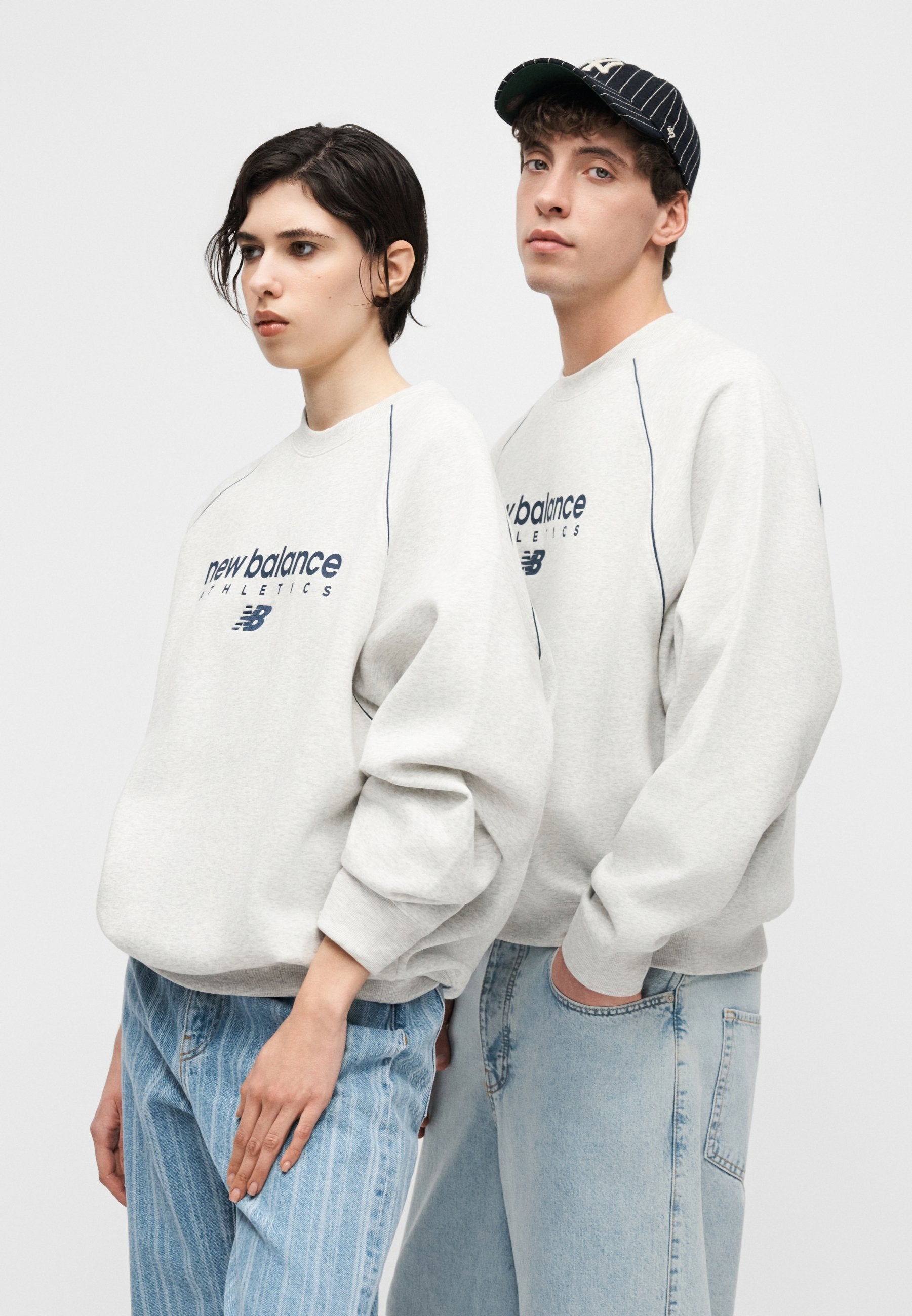 GRAPHIC CREW UNISEX - Sweatshirt - ash heather