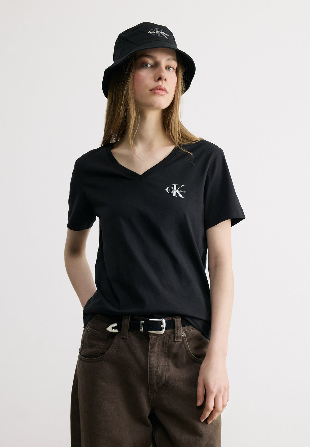 MONOLOGO TEE 3 PACK - Basic T-shirt - black