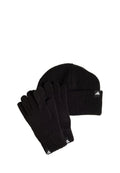 SET - Gloves - black/white