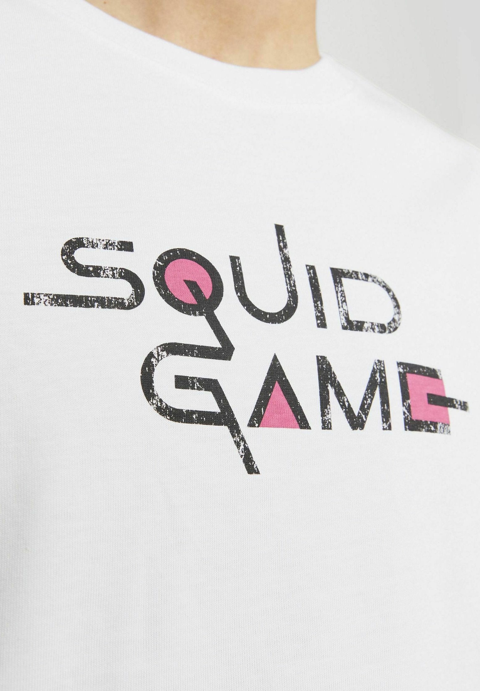squid game Printed - Print T-shirt - bright white