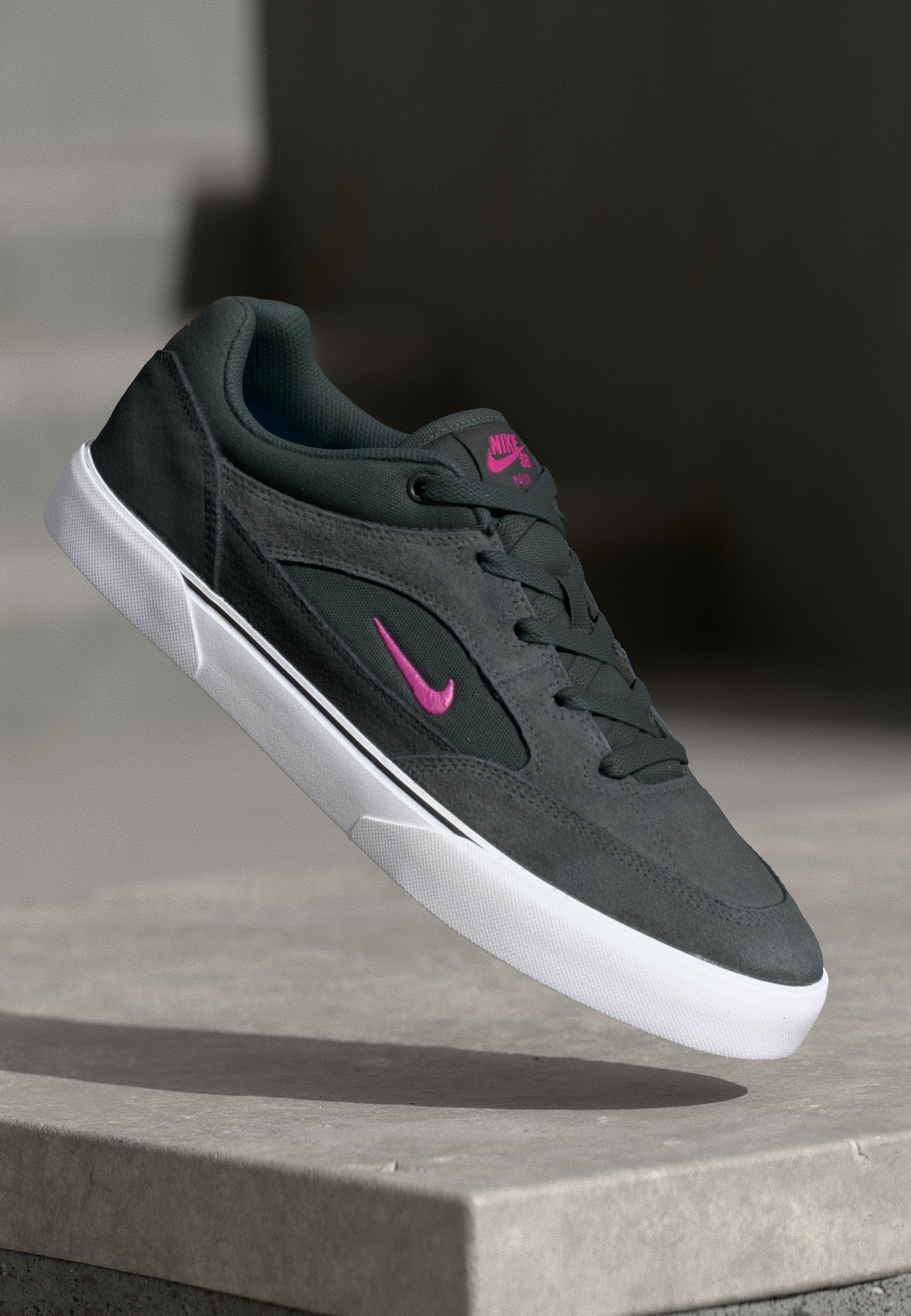 MALOR UNISEX - Trainers - dark smoke grey/rave pink