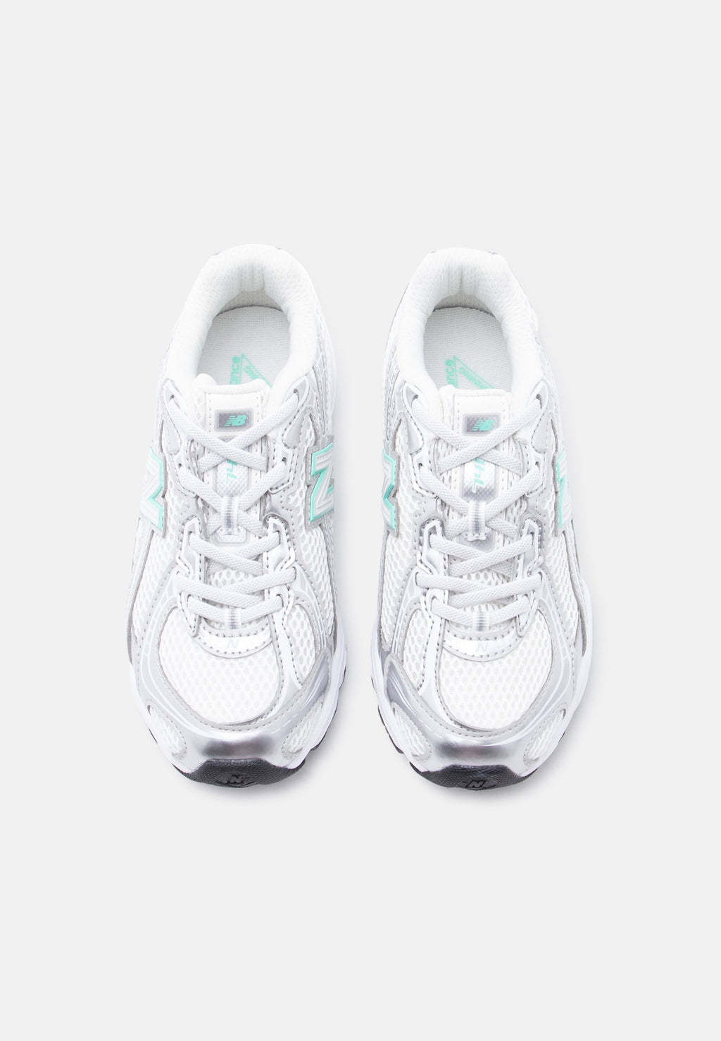 740 UNISEX - Trainers - silver-coloured metallic/deep end