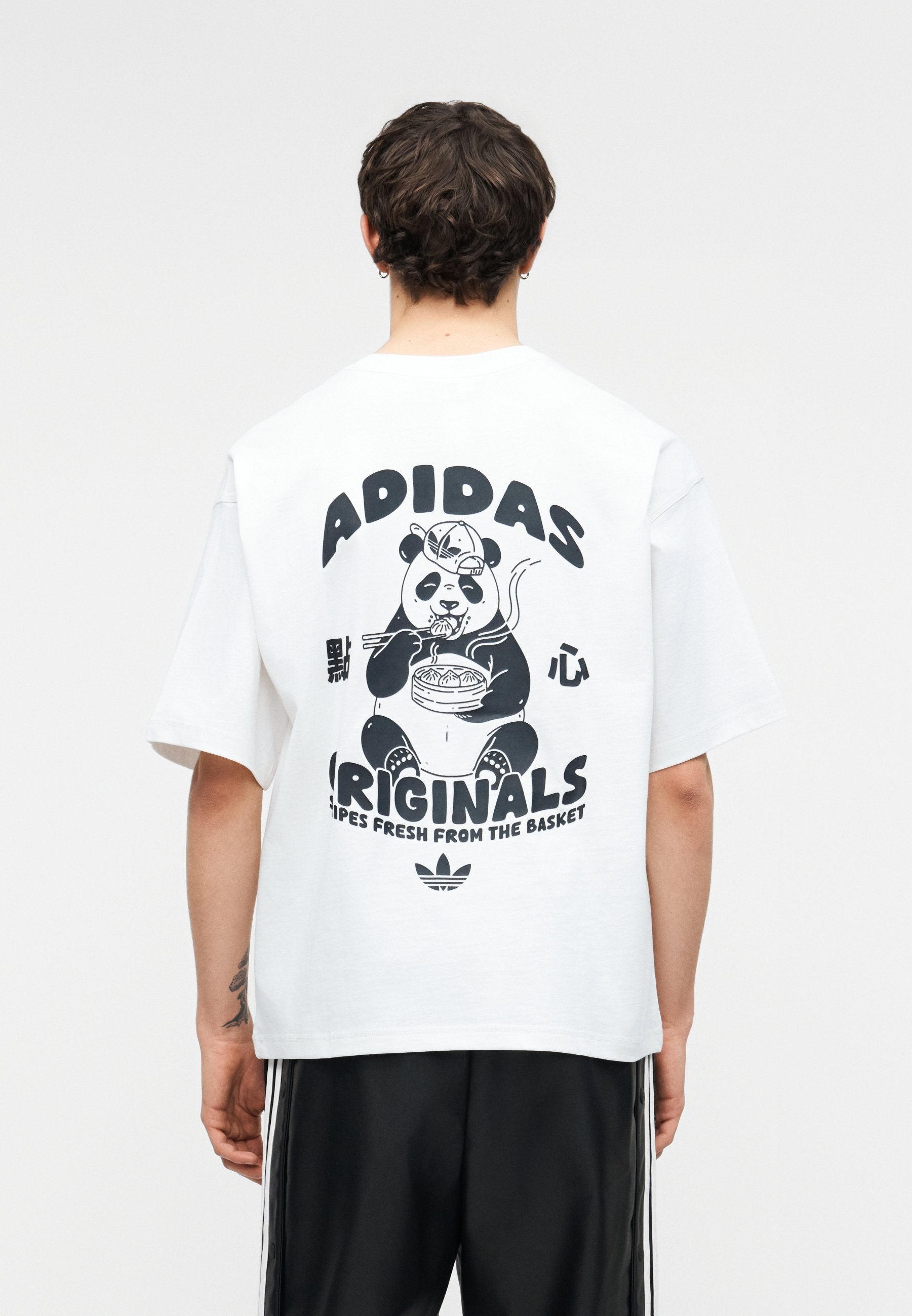 CHOPSTICKS TEE UNISEX - Print T-shirt - core white