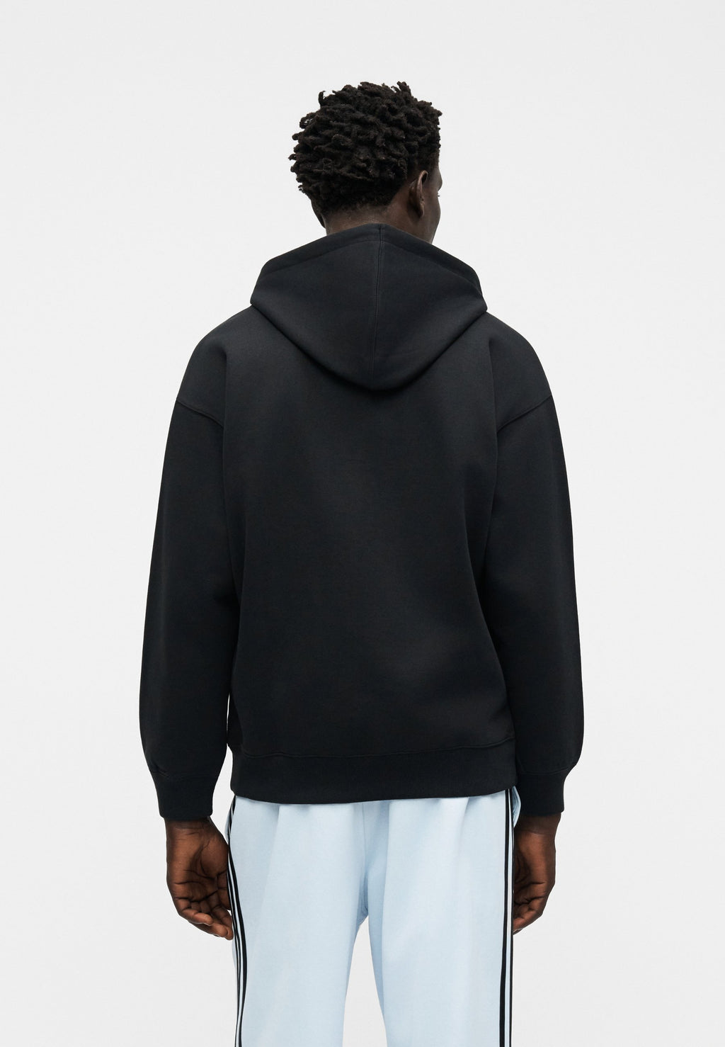 Zip-up sweatshirt - black
