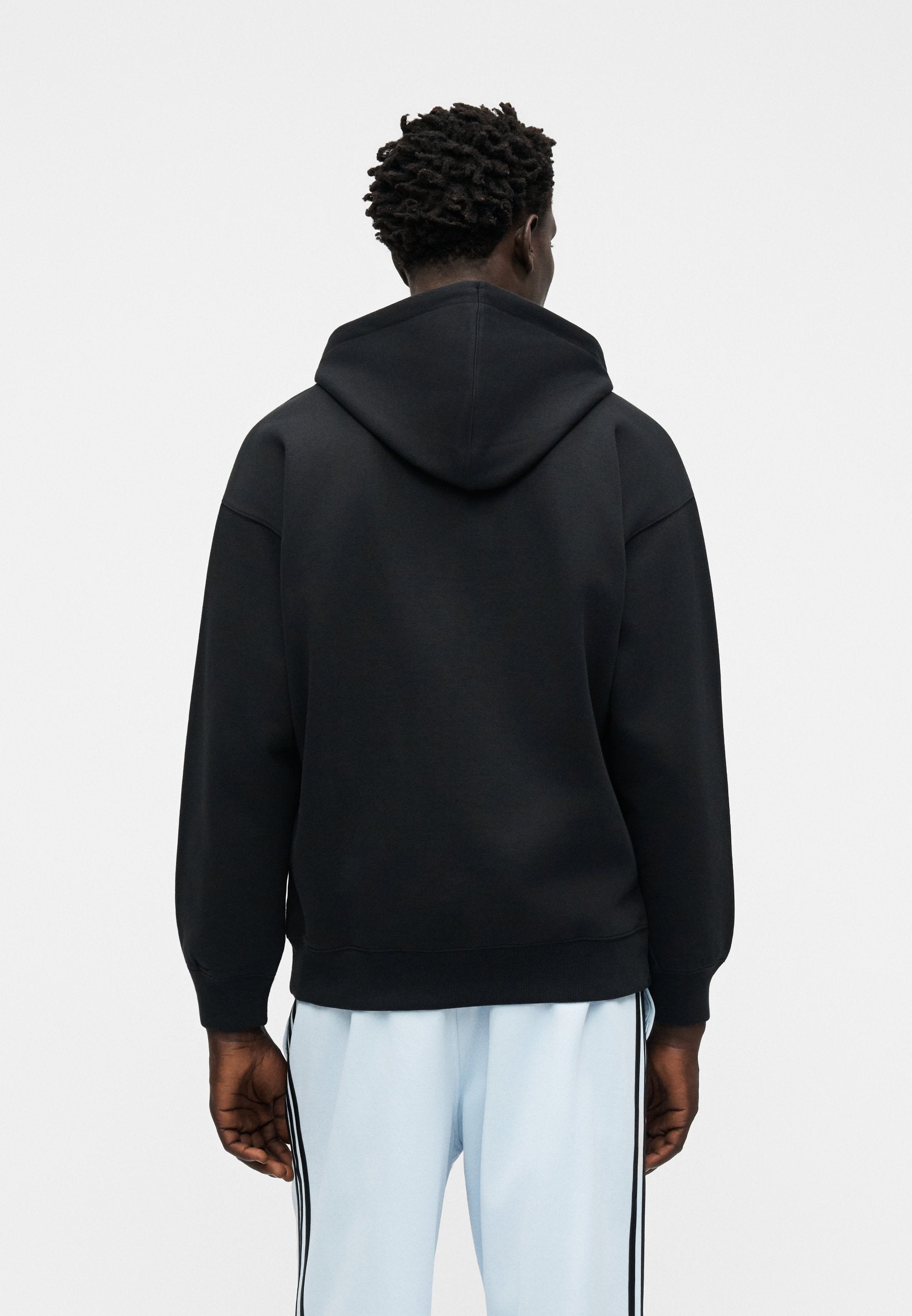 Zip-up sweatshirt - black