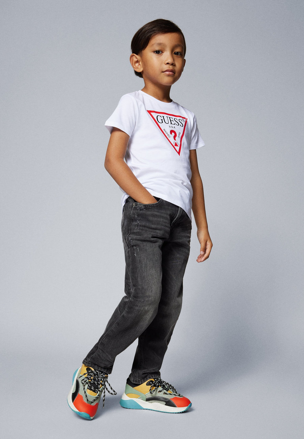 CORE TODDLER KIDS BOY - Print T-shirt - pure white