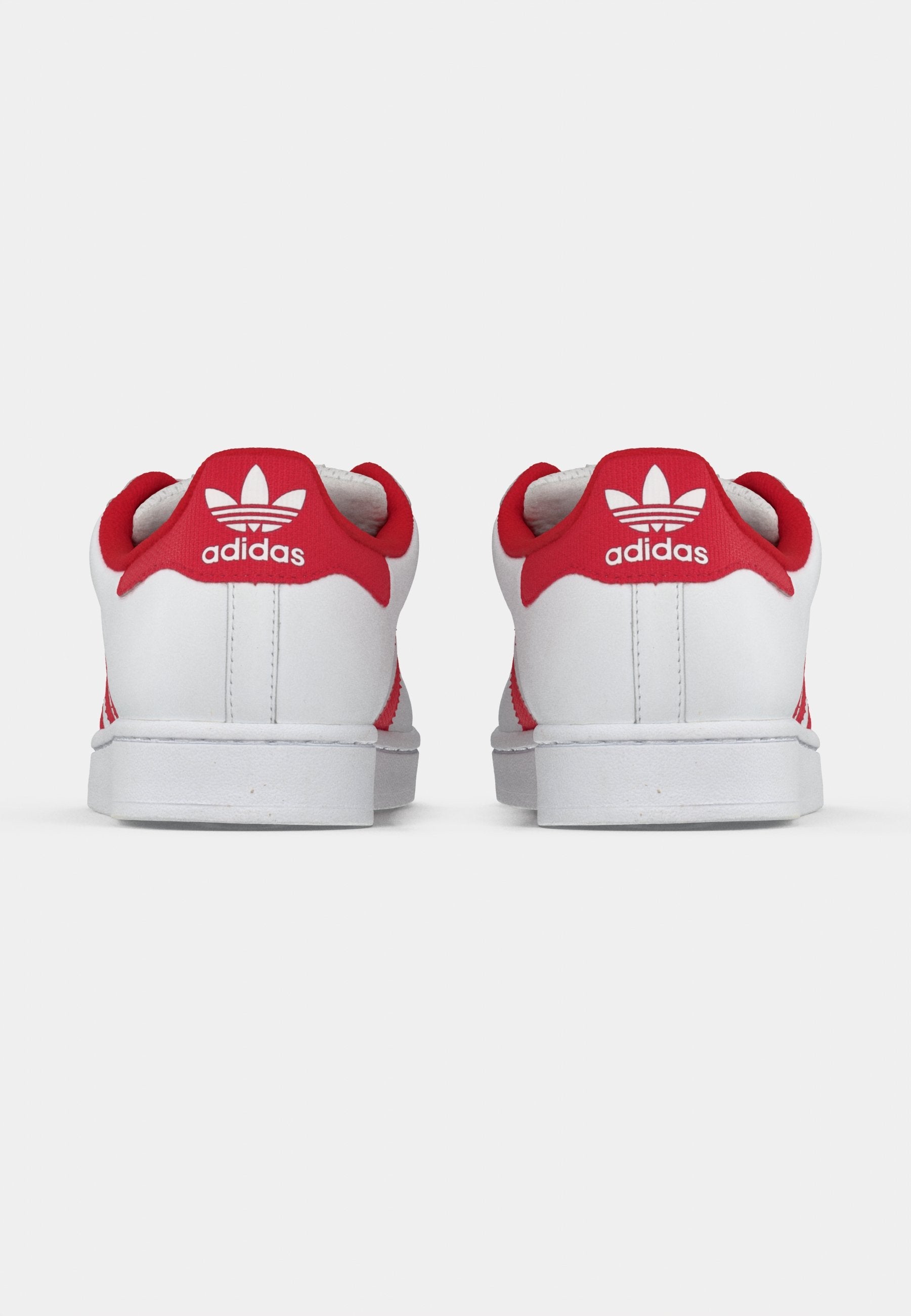 SUPERSTAR II UNISEX - Baskets - footwear white/better scarlet/gold-coloured metallic