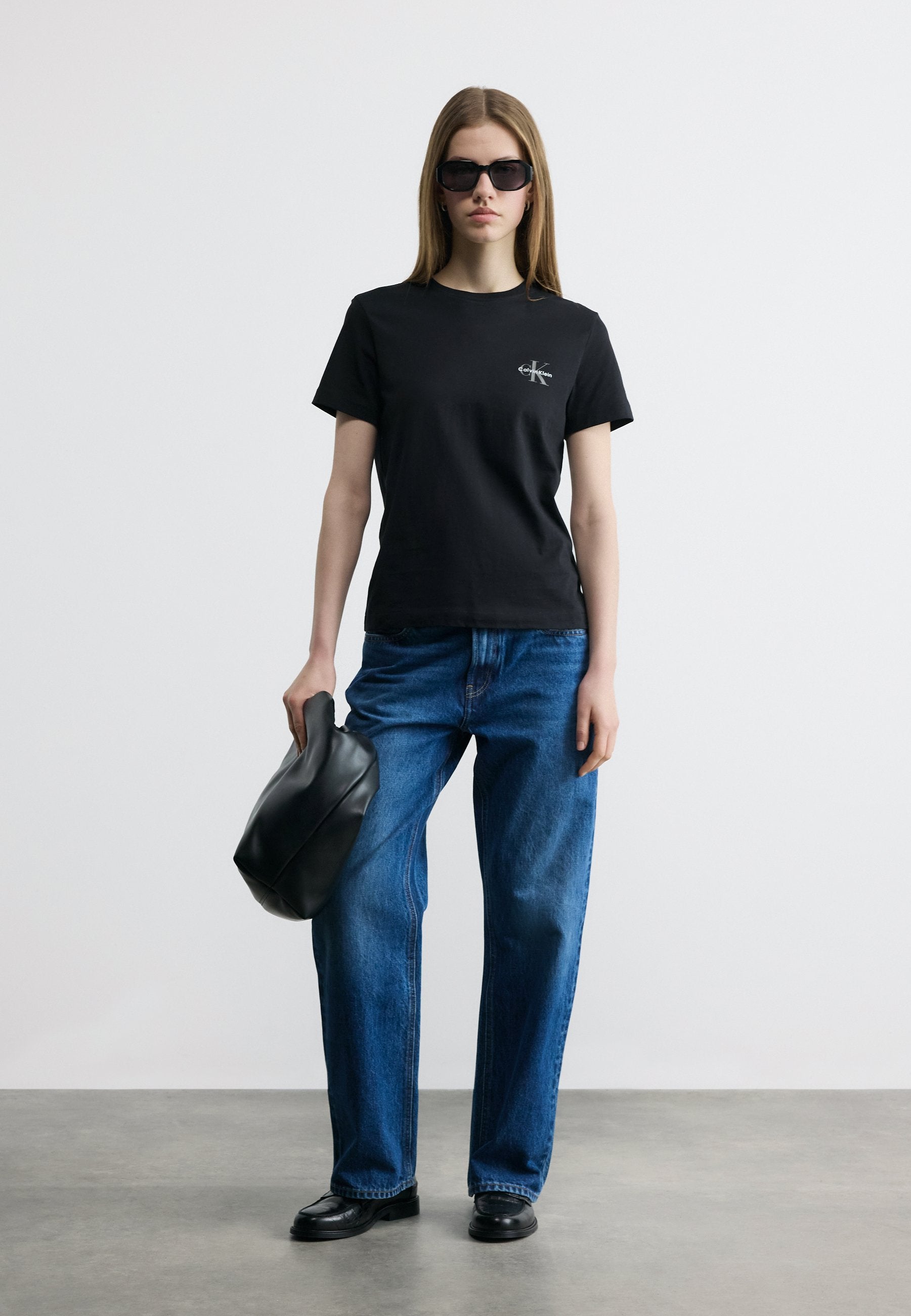 MONOLOGO TEE 2 PACK - Basic T-shirt - cradle pink/black