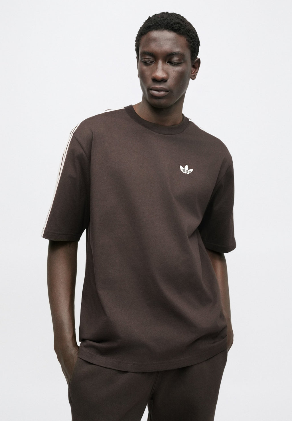 سروال رياضي LOOSE UNISEX - قهوة شفق