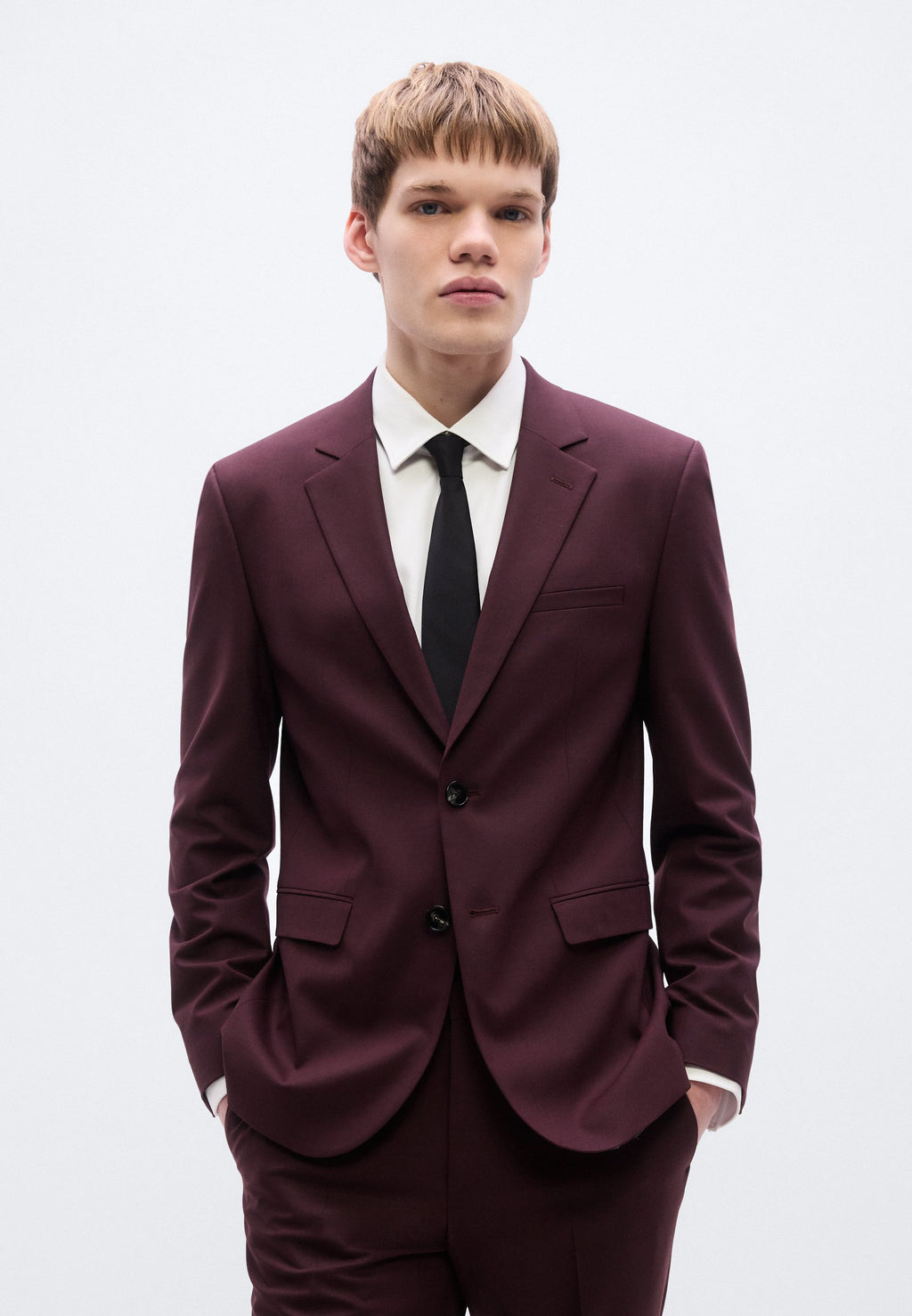 Blazer jacket - open brown