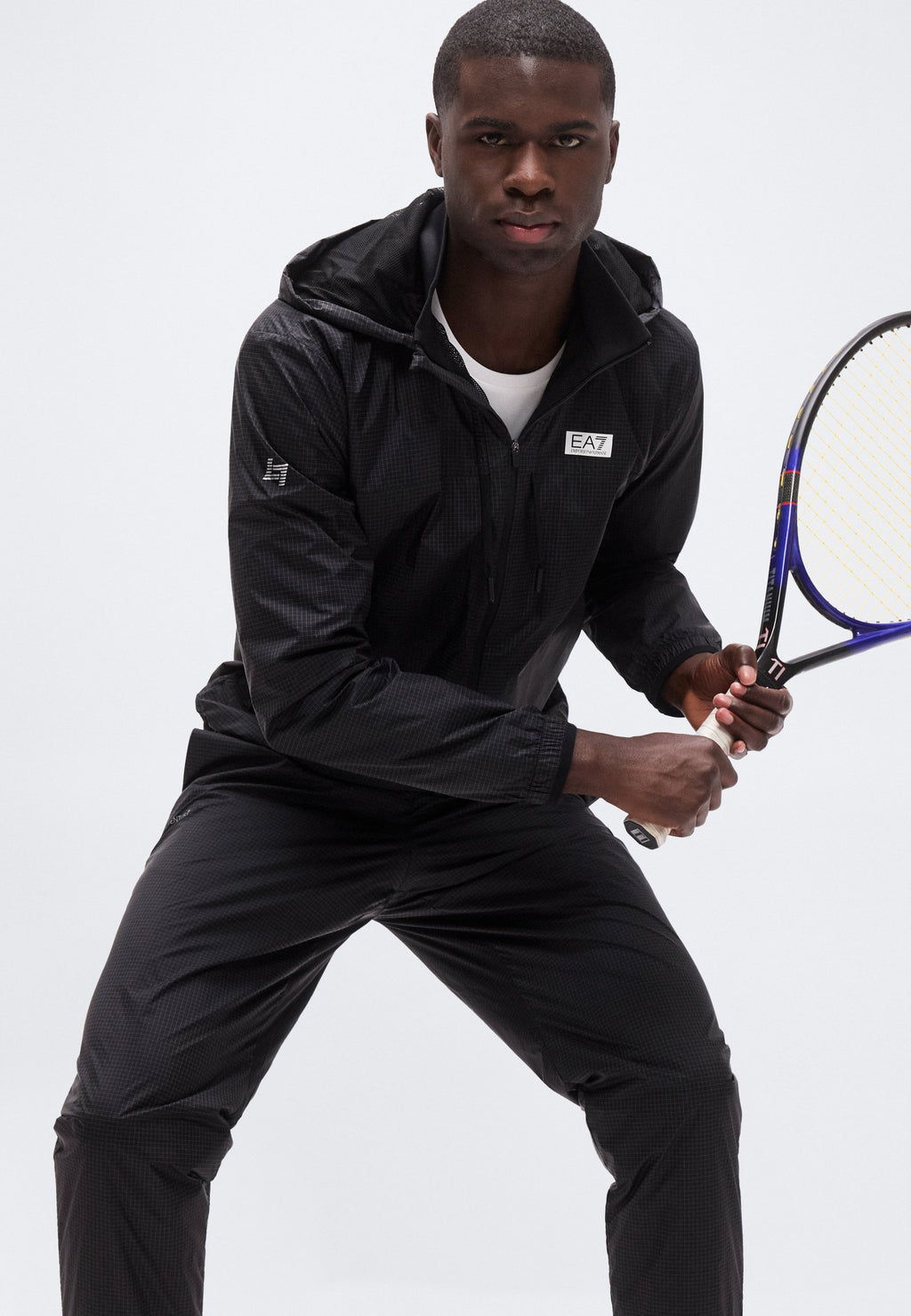 TRACKSUIT HOODED - Tracksuit - black
