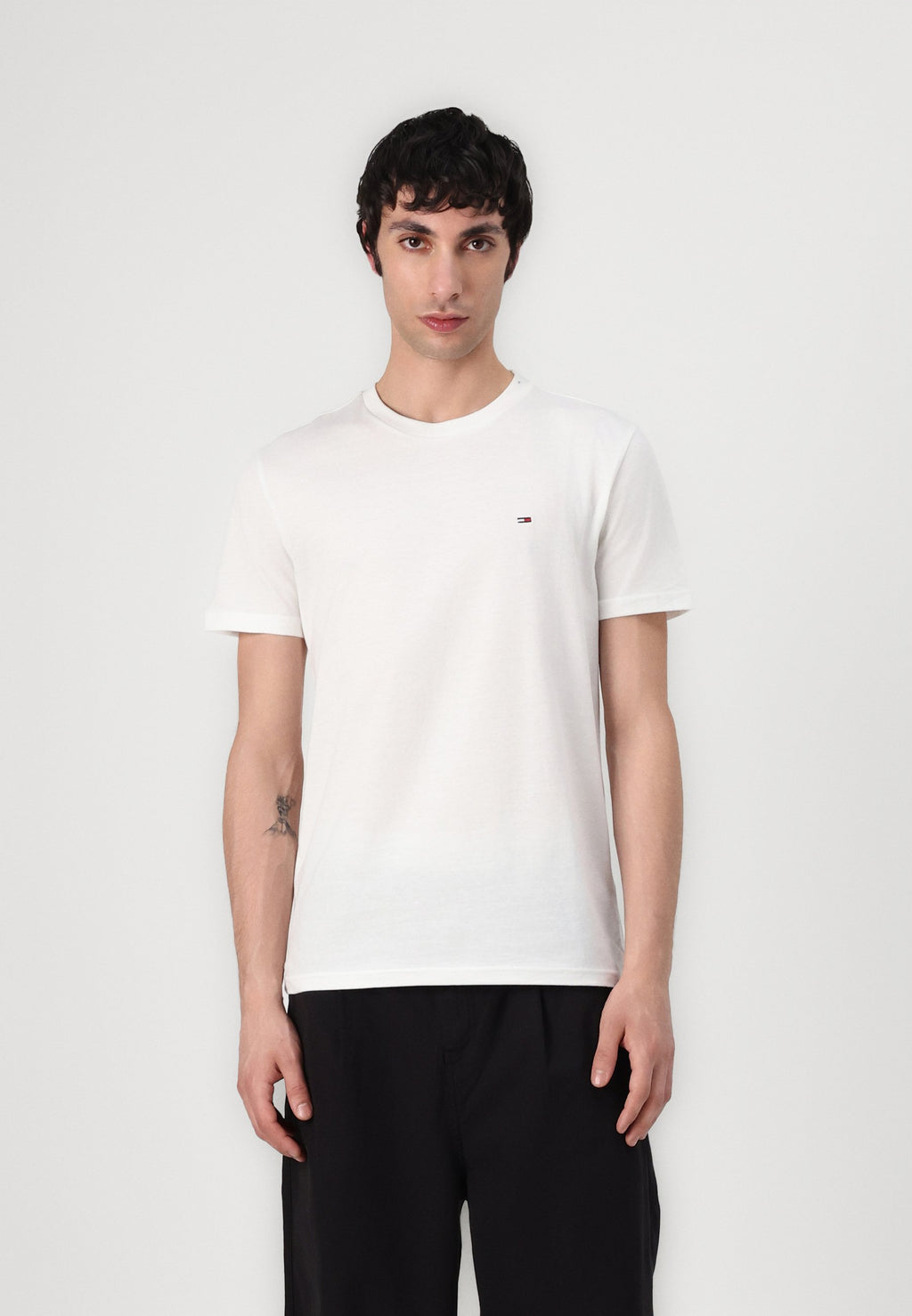 SLIM TEE 2 PACK - Basic T-shirt - black/ecru