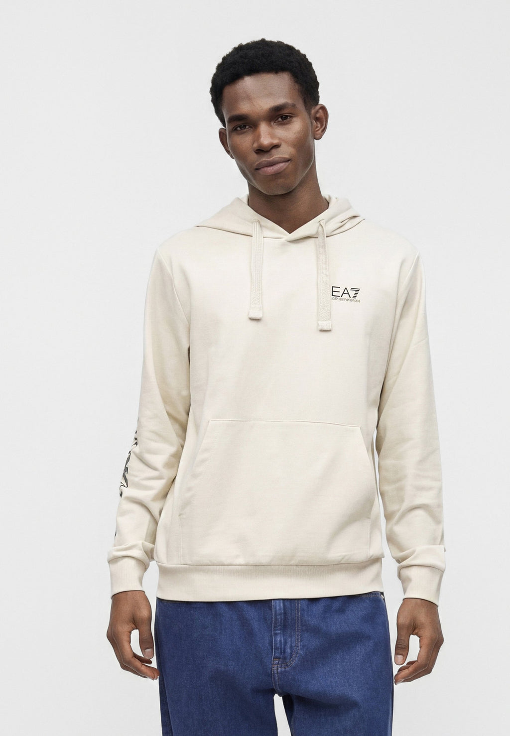 TRAIN LOGO SERIES - Hoodie - almond milk