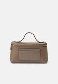 EMBLEM BEAUTY CASE - Wash bag - desert taupe
