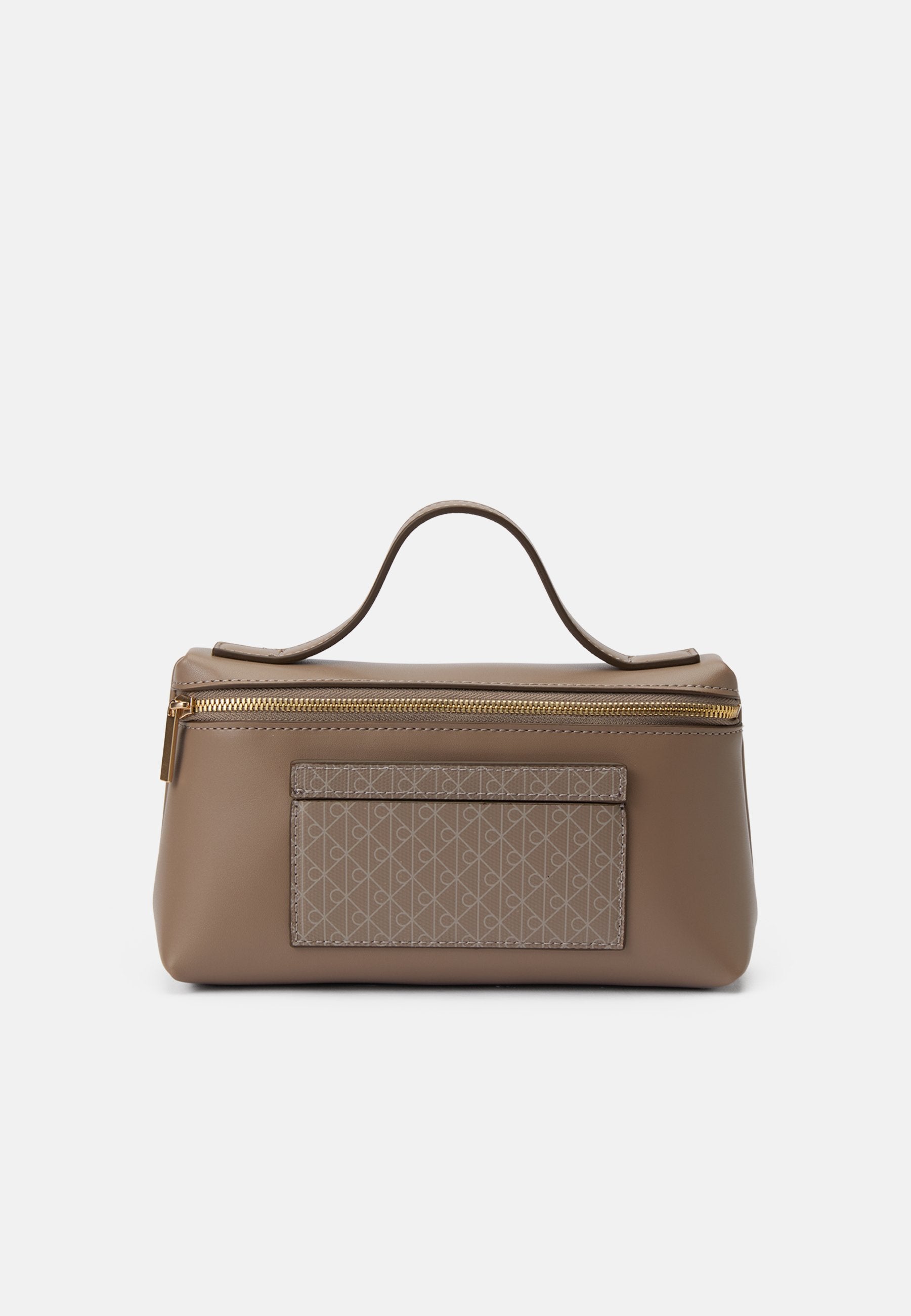 EMBLEM BEAUTY CASE - Wash bag - desert taupe