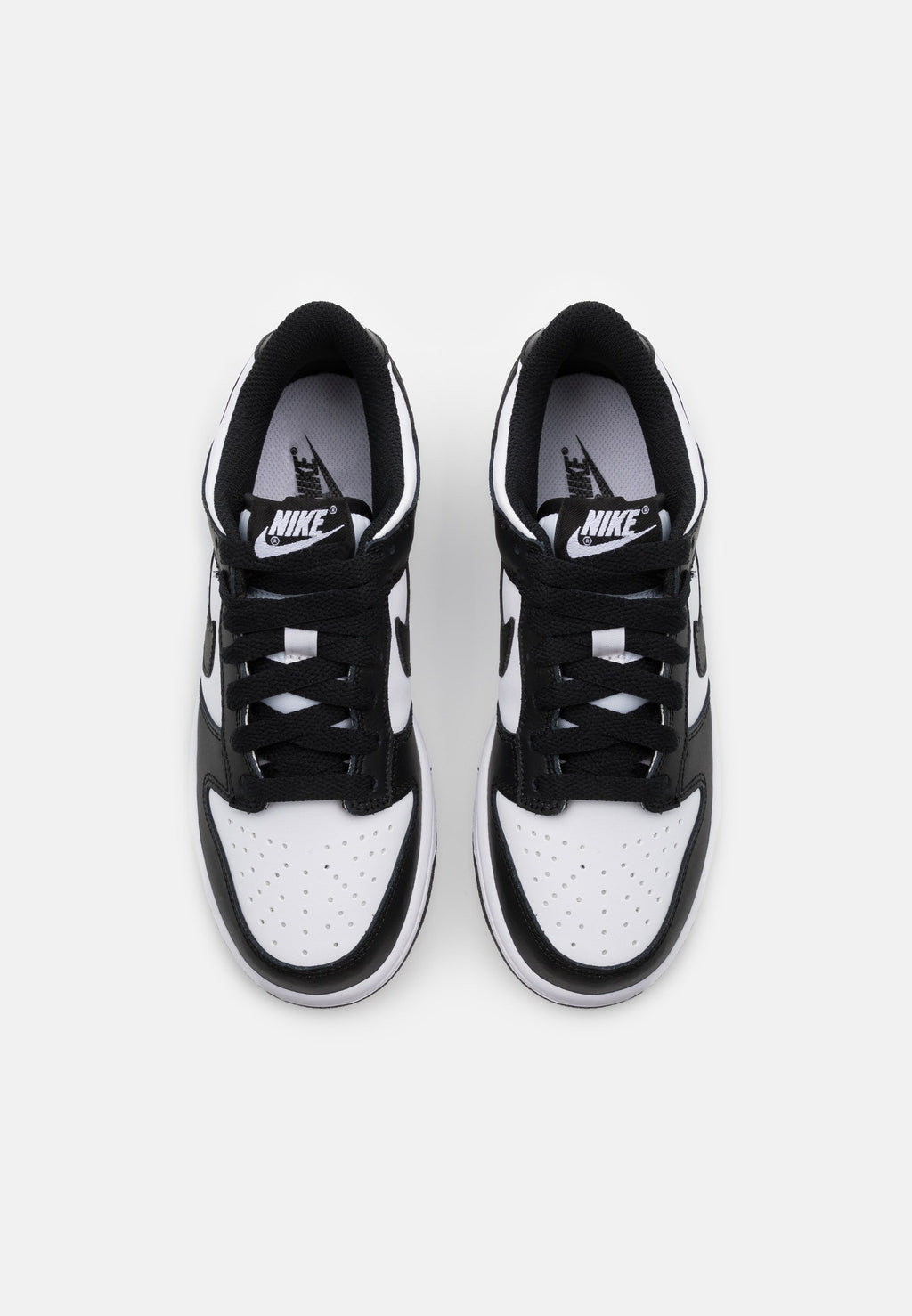 DUNK LOW - Trainers - white/black