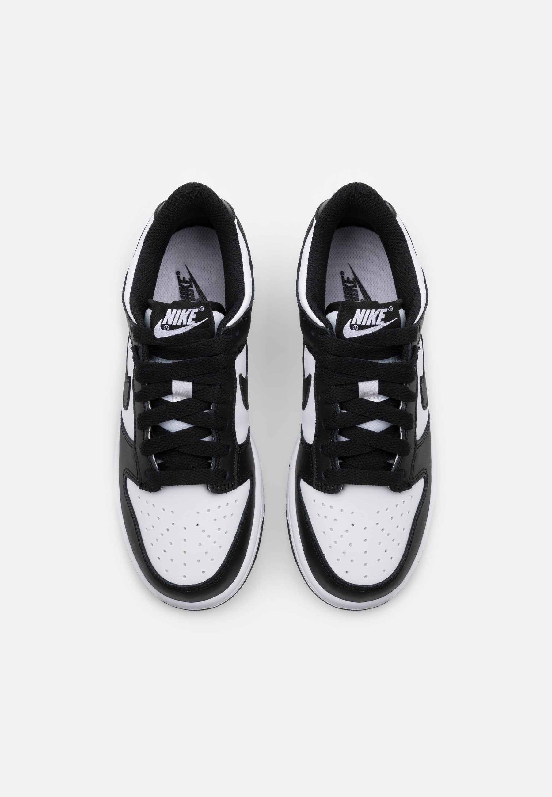 DUNK LOW - Trainers - white/black